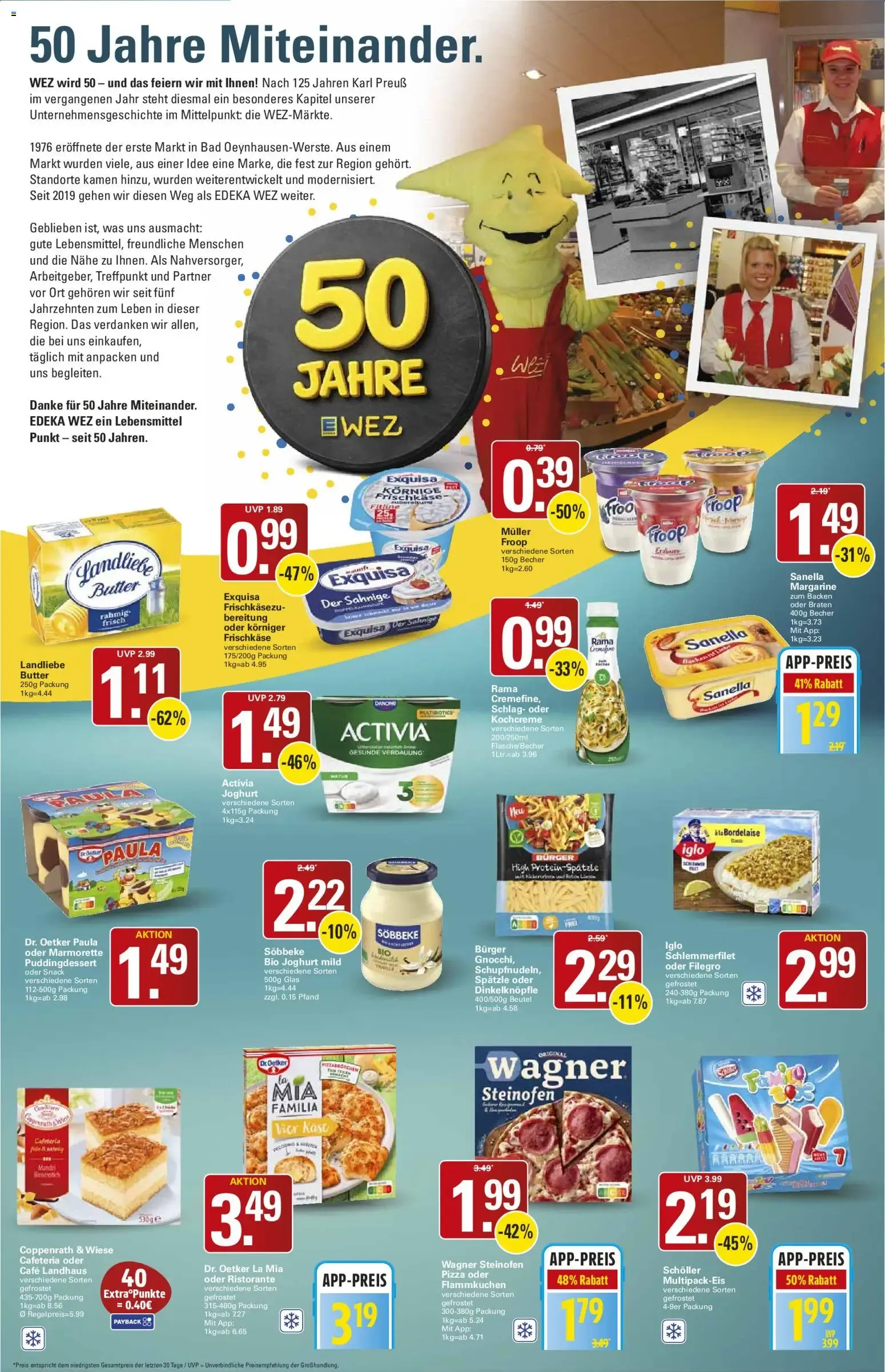 EDEKA Die WEZette (Weser-Einkaufs-Zentrum) von 5. Oktober bis 10. Oktober 2026 - Prospekt seite 2