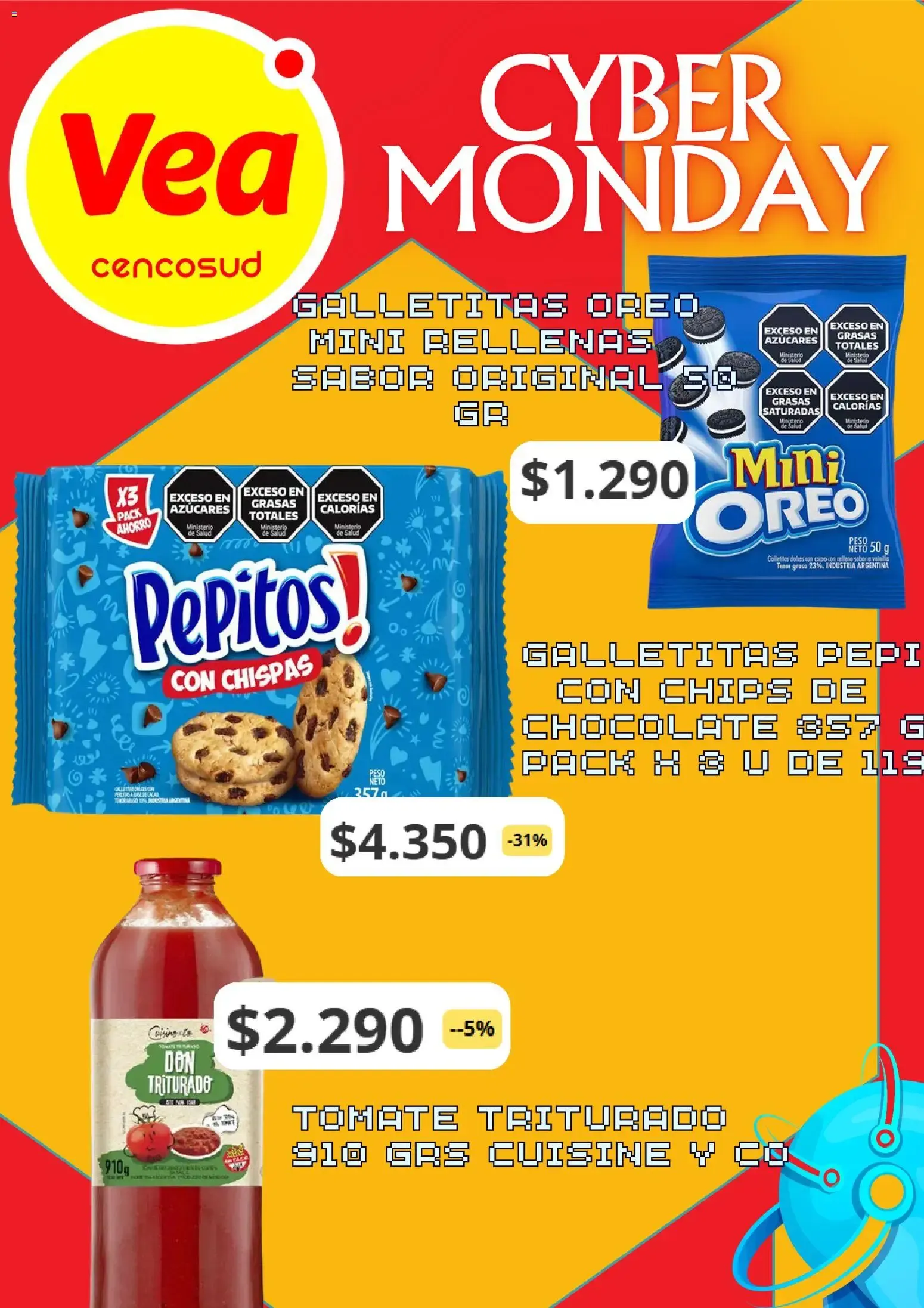 Ofertas de Vea CYBER MONDAY Folleto de 26/10/2026 2 de noviembre al 4 de noviembre 2026 - Página 2 del catálogo