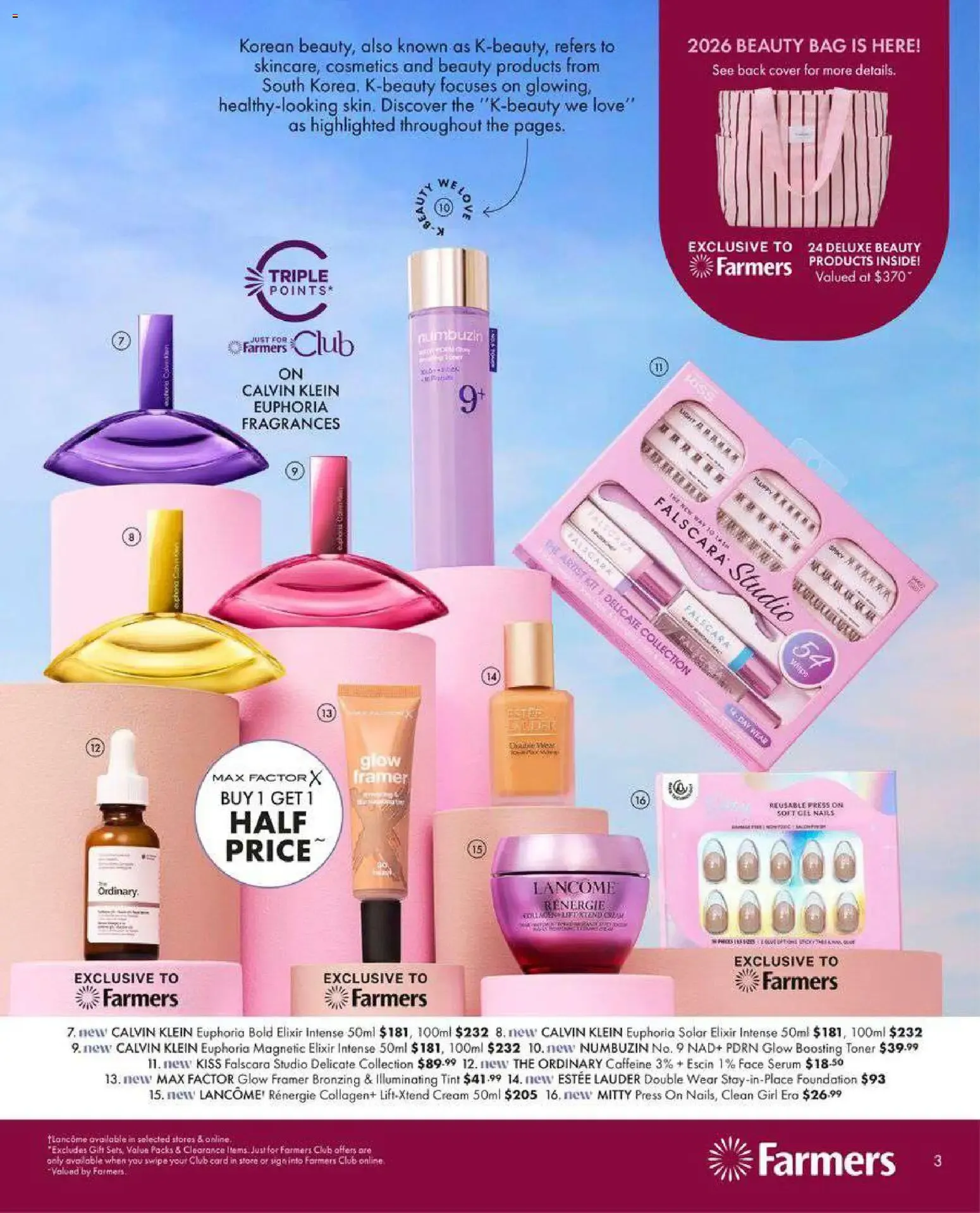 Farmers Beauty - Winter 2026 from 4 June to 24 June 2026 - Catalogue Page 3