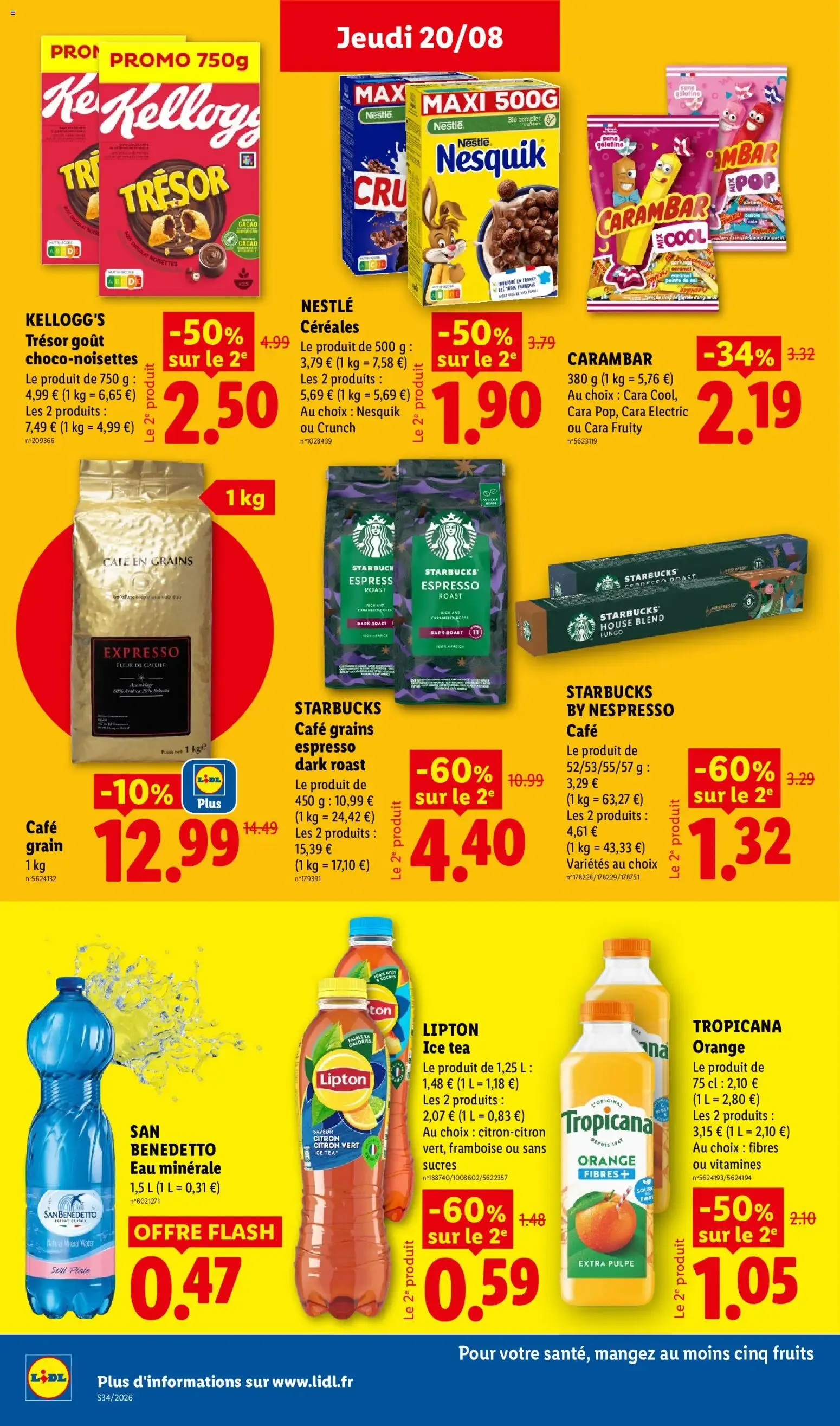 LIDL: La rentrée des économies! du 20 août au 26 août 2026 - Catalogue page 20