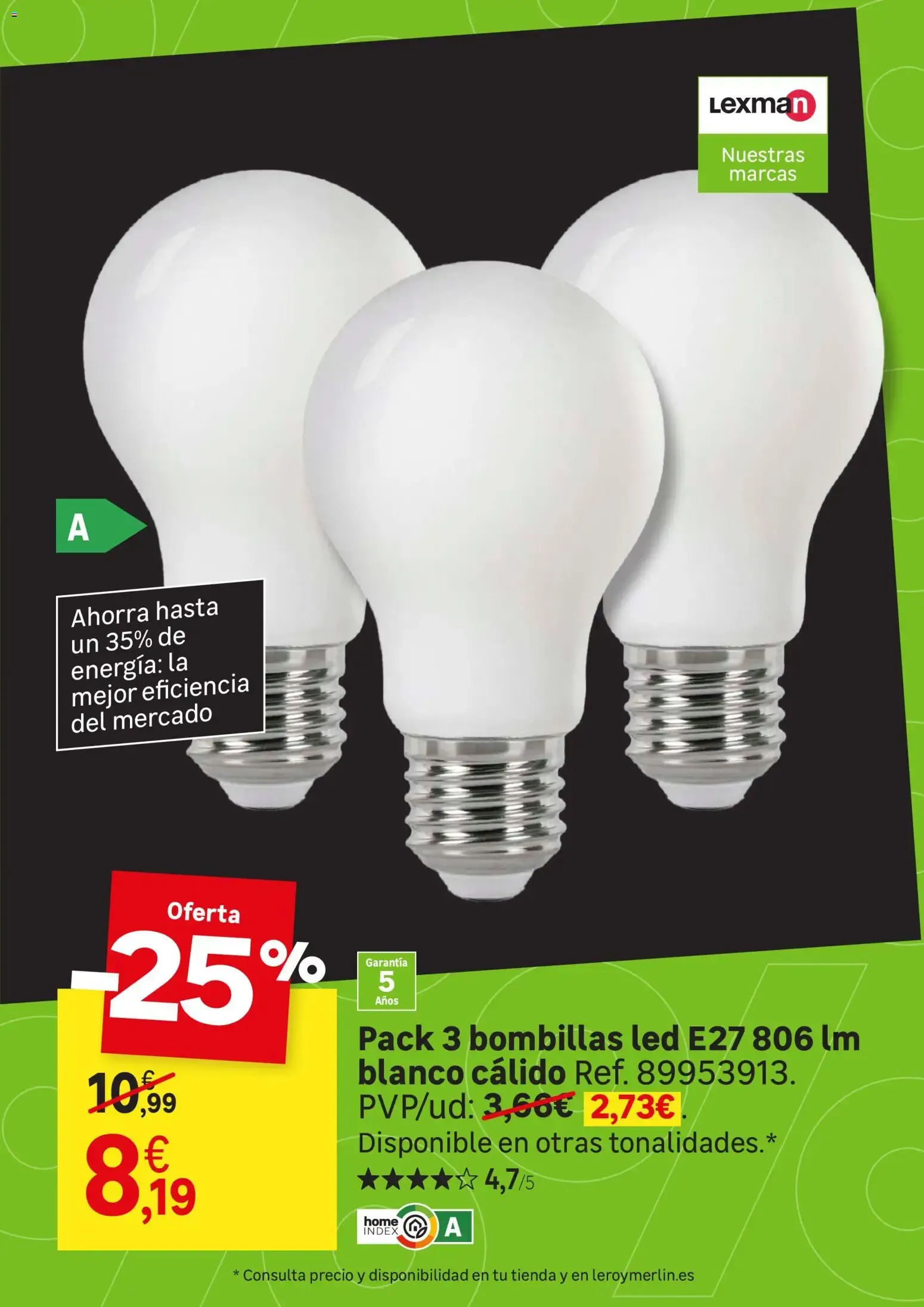 Catálogo de Leroy Merlin BLACK FRIDAY folleto de 20/10/2026 20 de octubre al 16 de noviembre 2026 - Página 57