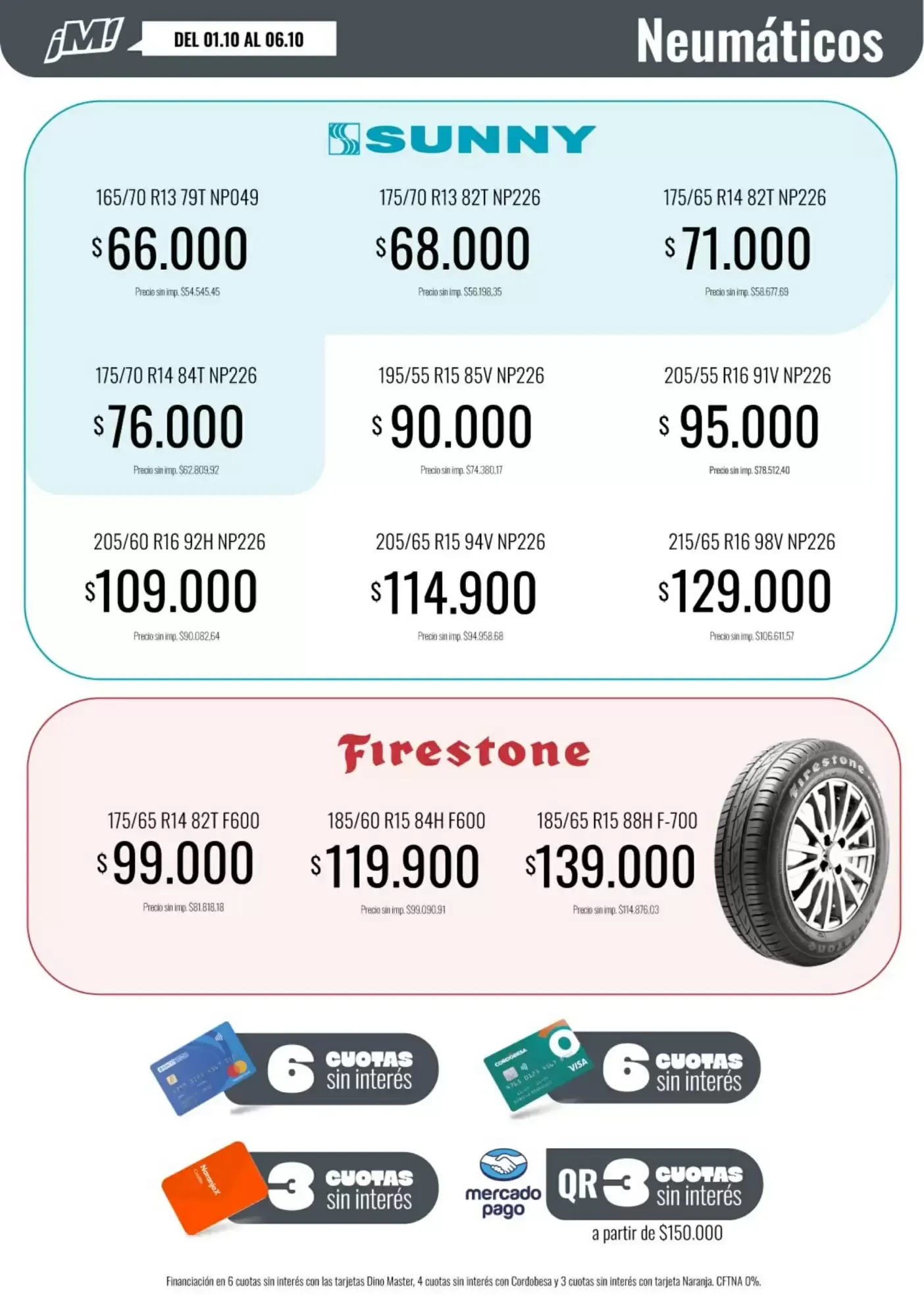 Ofertas de Catálogo de Ofertas Super Mami Dino 1 de octubre al 6 de octubre 2026 - Página 12 del catálogo