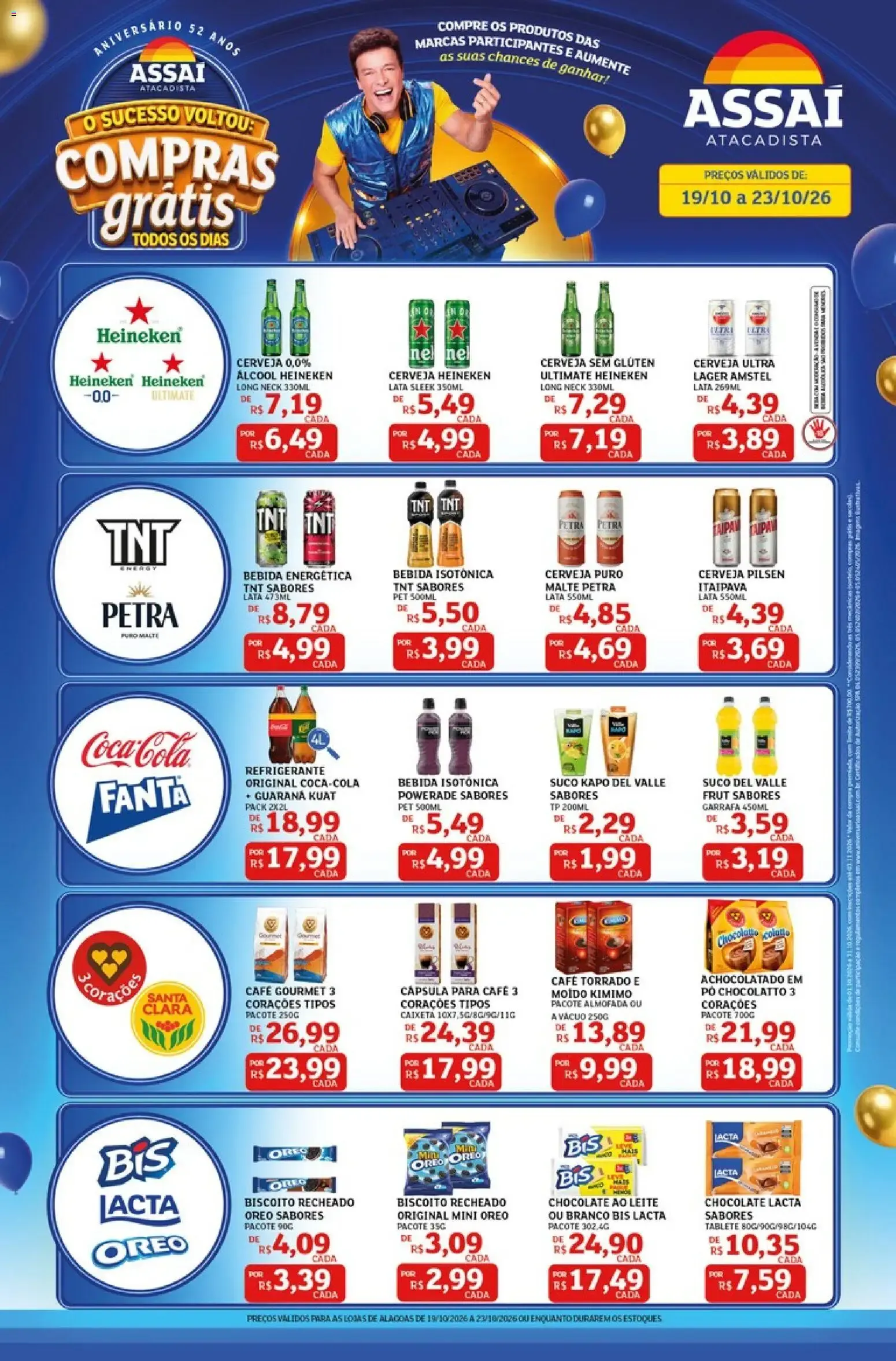 Encarte de Assaí Atacadista ofertas - AL de 19/10/2026 | Promoções Online 19 de outubro até 23 de outubro 2026 - Pagina 1