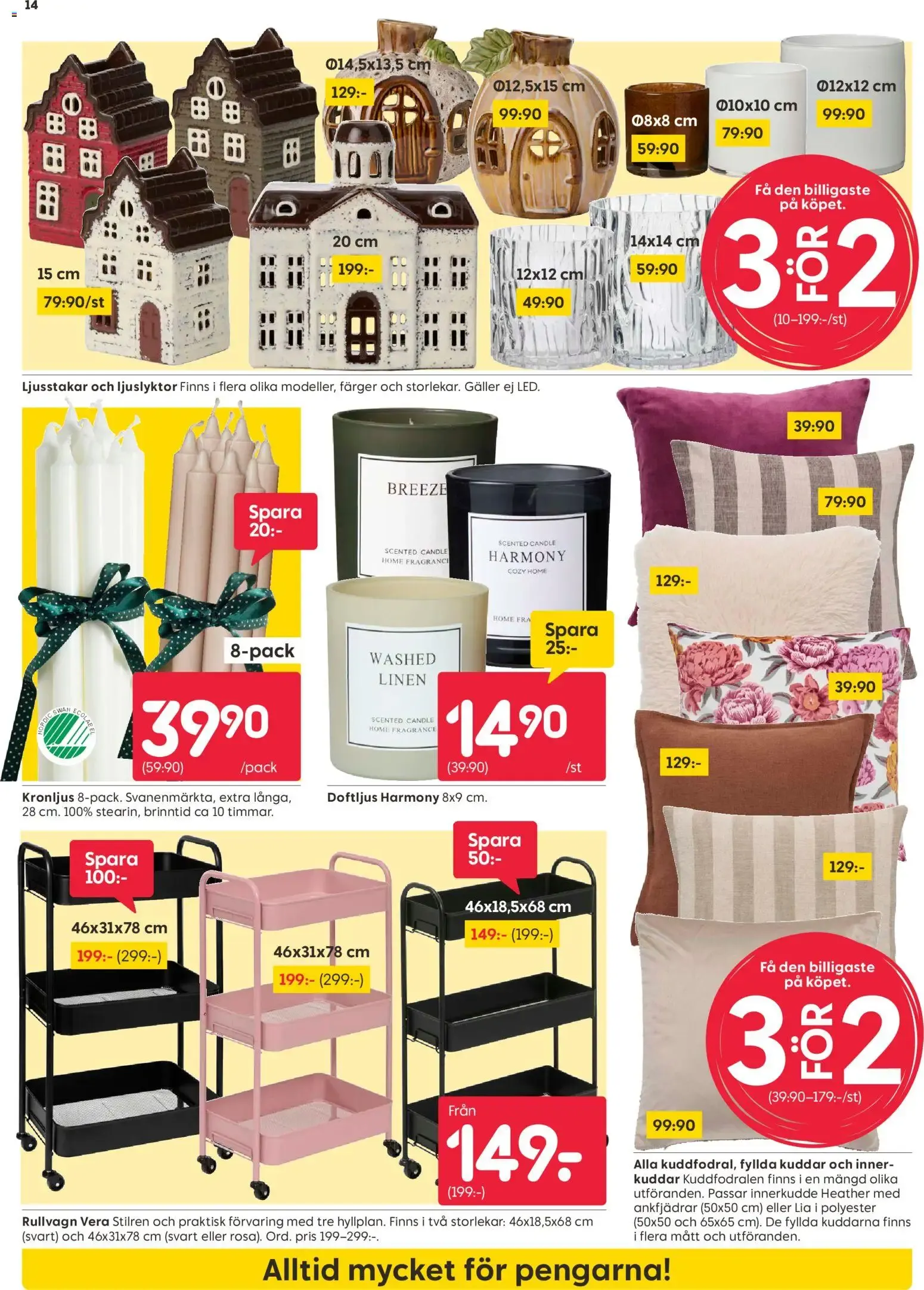 Rusta erbjudanden från 28/09/2026 - 04/10/2026 > Reklamblad nuvarande rabatter från 28 september till 4 oktober 2026 - Reklamblad sidor 14