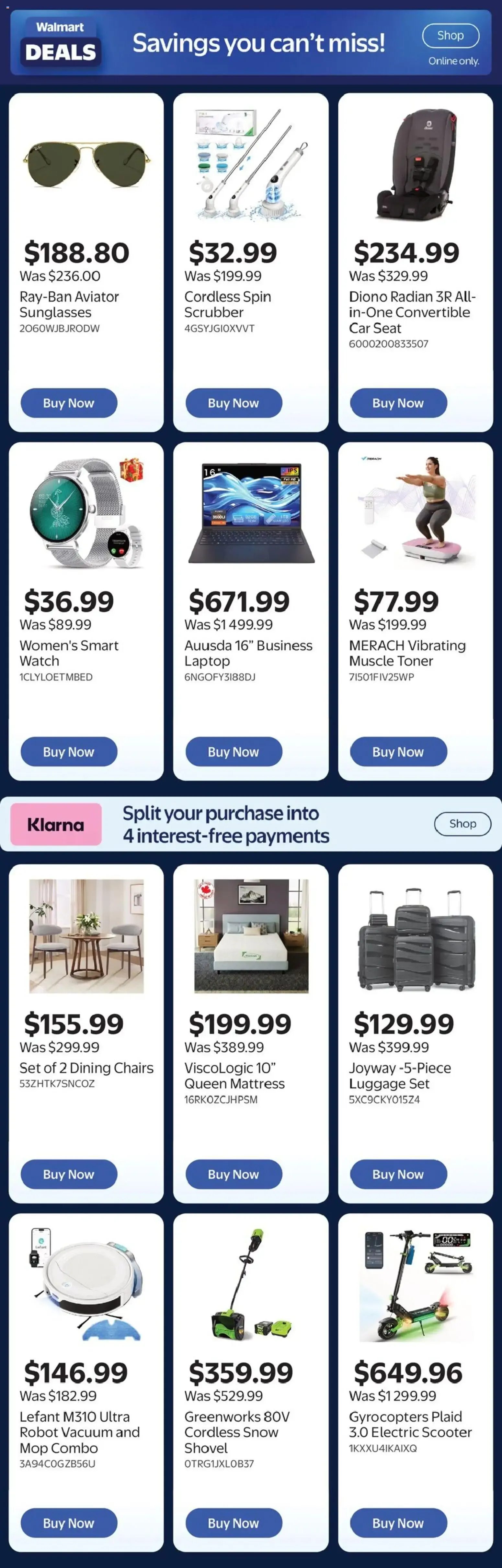 Walmart weekly flyer from Oct 8, 2026 > weekly specials & deals from October 8 to October 14 2026 - flyer page 19
