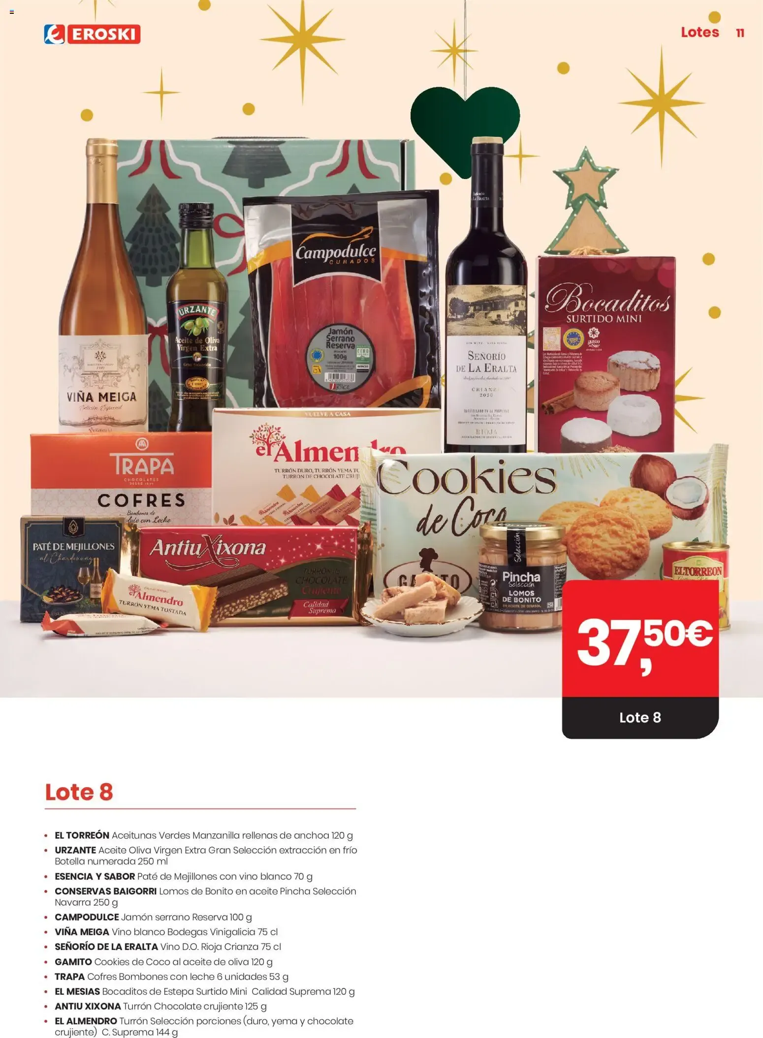 Catálogo de Eroski Navidad 2026 Lotes y Cestas 15 de octubre al 7 de enero 2027 - Página 11