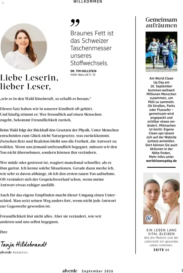 dm Magazin alverde von 1. September bis 30. September 2026 - Prospekt seite 3