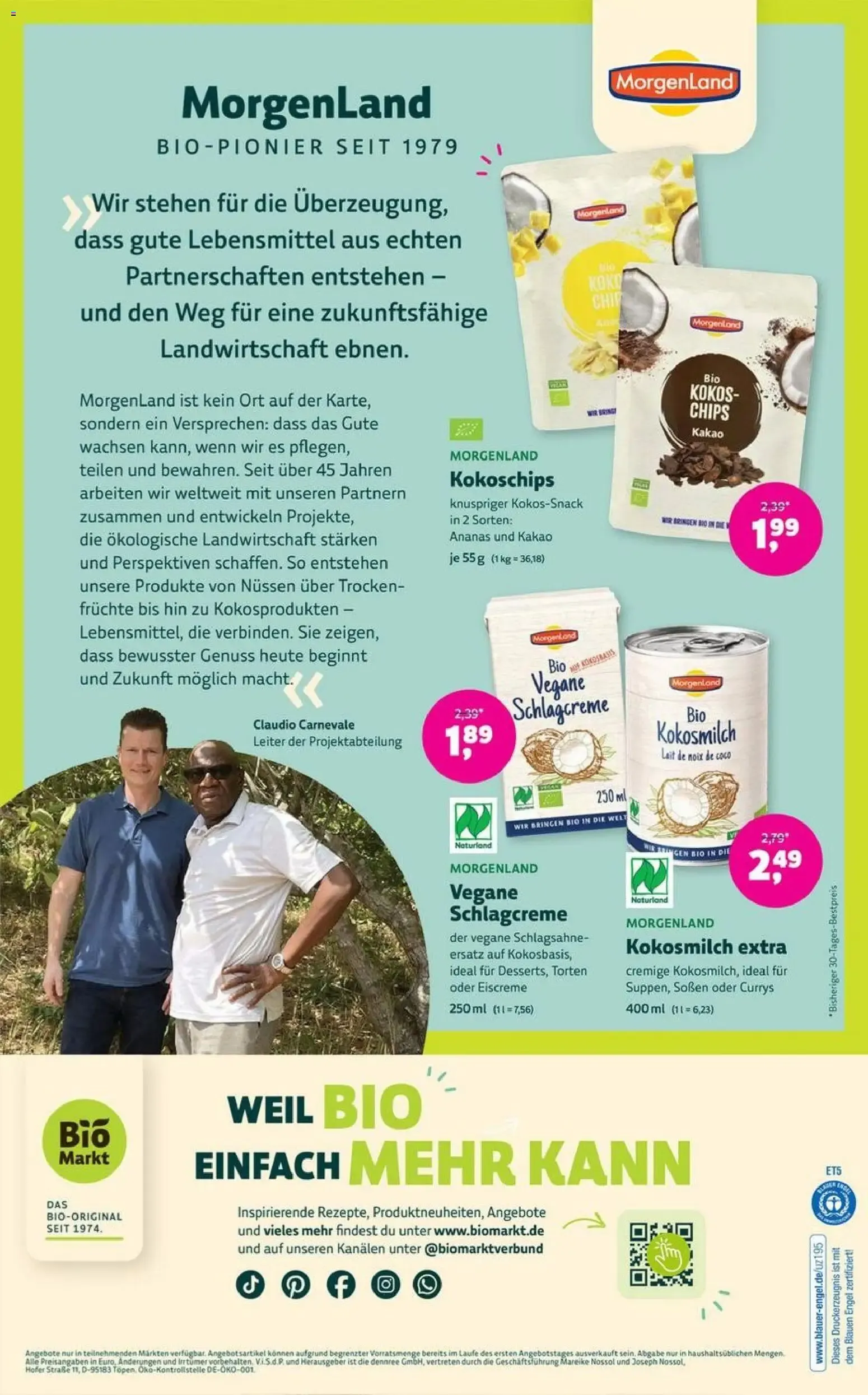 BioMarkt Prospekt (ab 01.07.2026) zum Blättern von 1. Juli bis 14. Juli 2026 - Prospekt seite 14