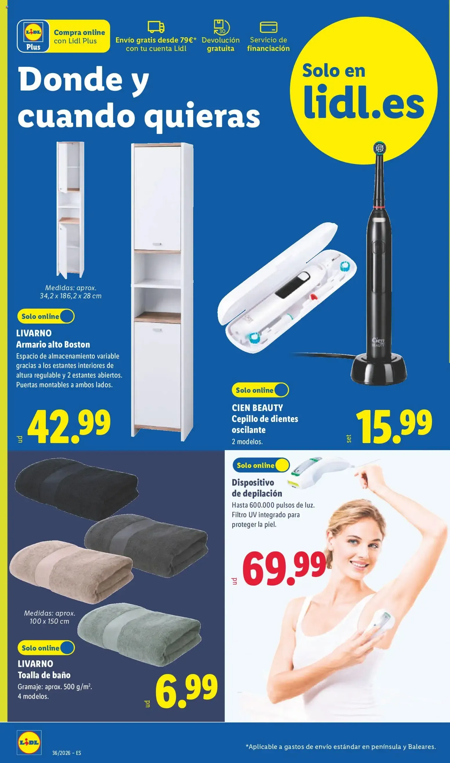 Catálogo de Lidl folleto de bazar del 31/08 | Ofertas 31 de agosto al 6 de septiembre 2026 - Página 4