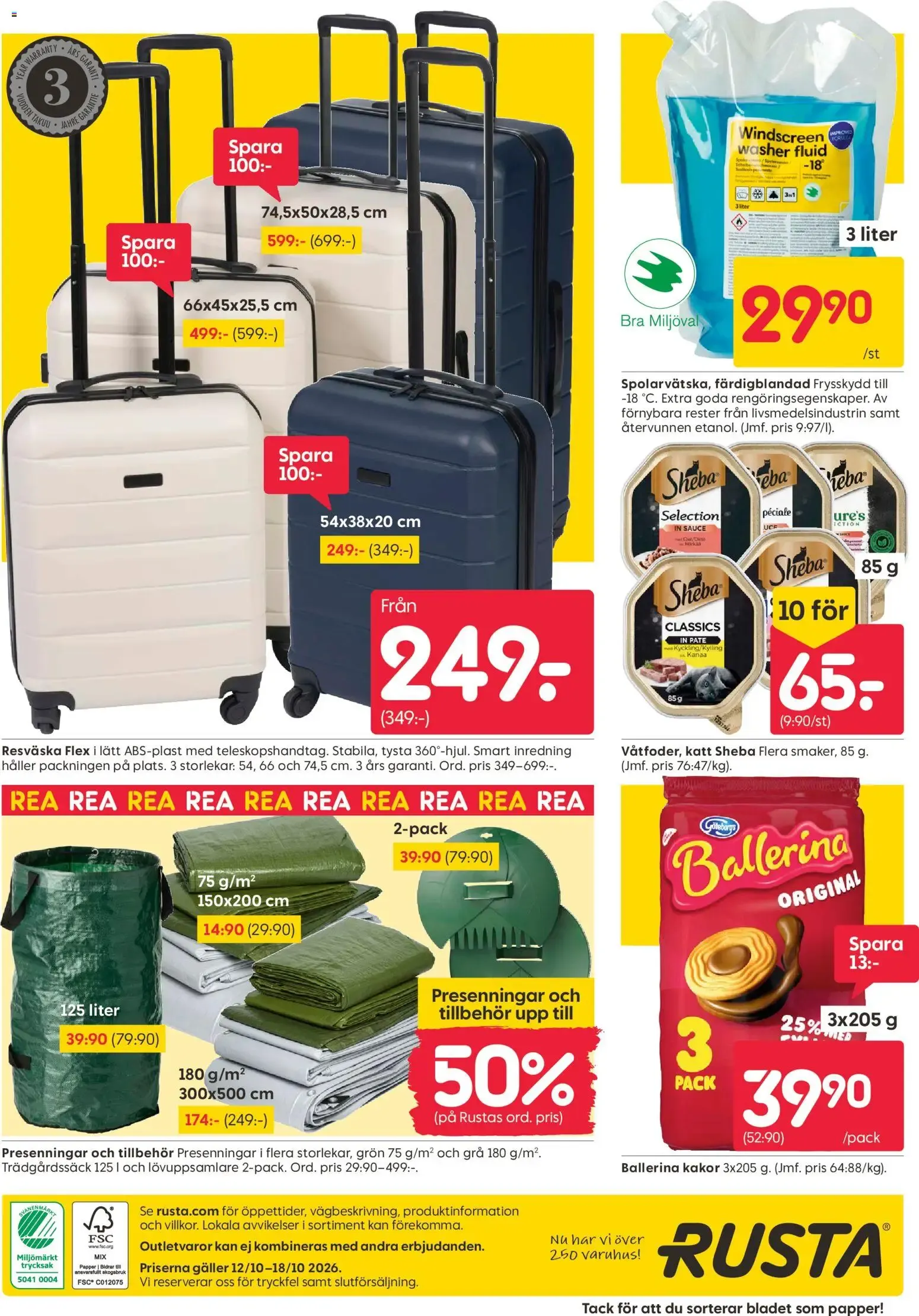 Rusta erbjudanden från 12/10/2026 - 18/10/2026 > Reklamblad nuvarande rabatter från 12 oktober till 18 oktober 2026 - Reklamblad sidor 16
