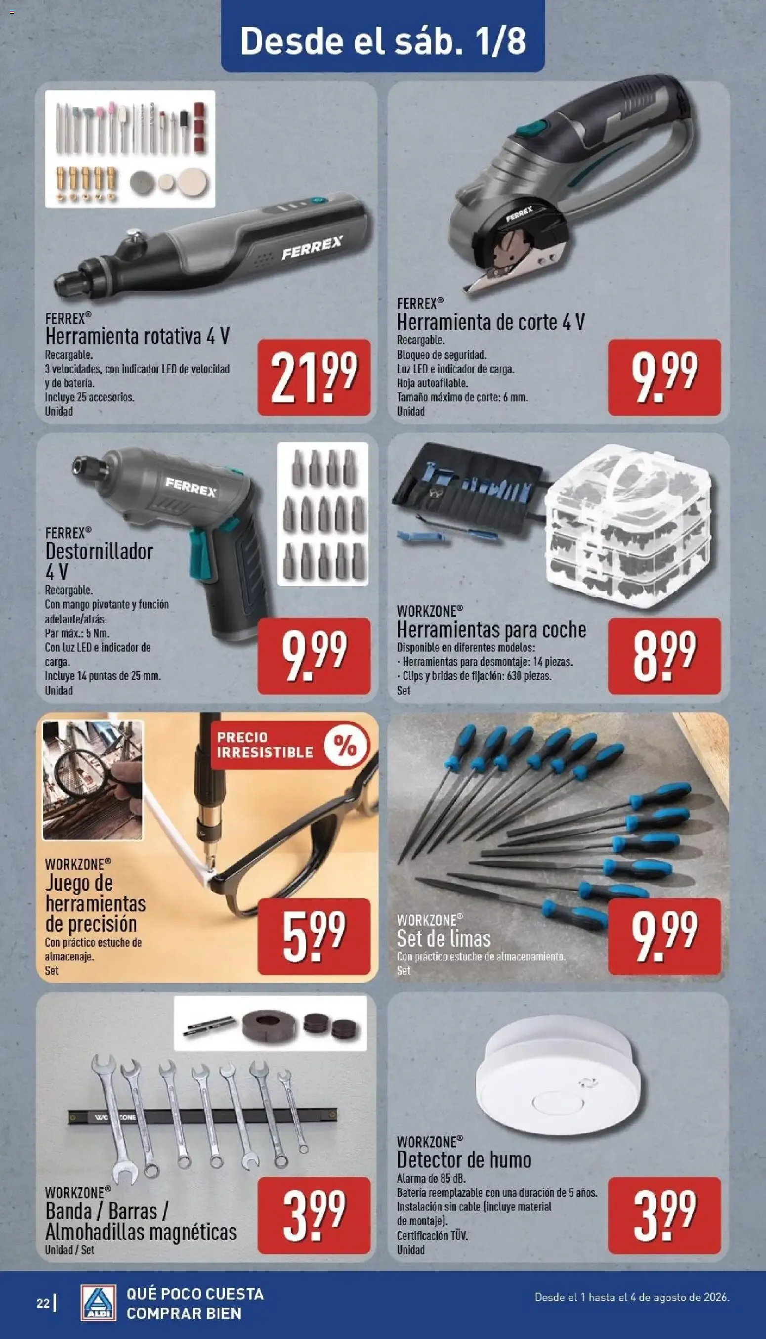 Catálogo de Aldi: Frescura a precios para tirarse a la piscina 27 de julio al 2 de agosto 2026 - Página 22