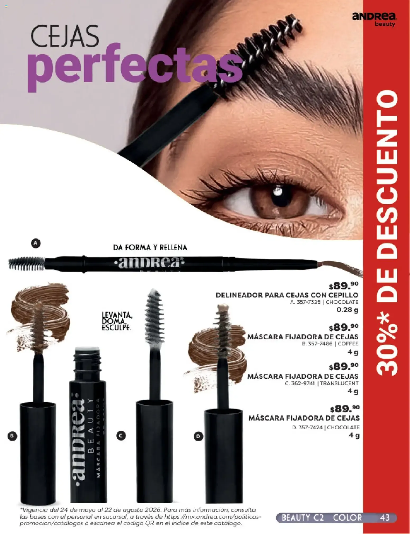 Catálogo de Andrea catálogo Beauty 2026 - Catálogos en línea de 24/05 - 22/08 24 de mayo al 22 de agosto 2026 - Pagina 43