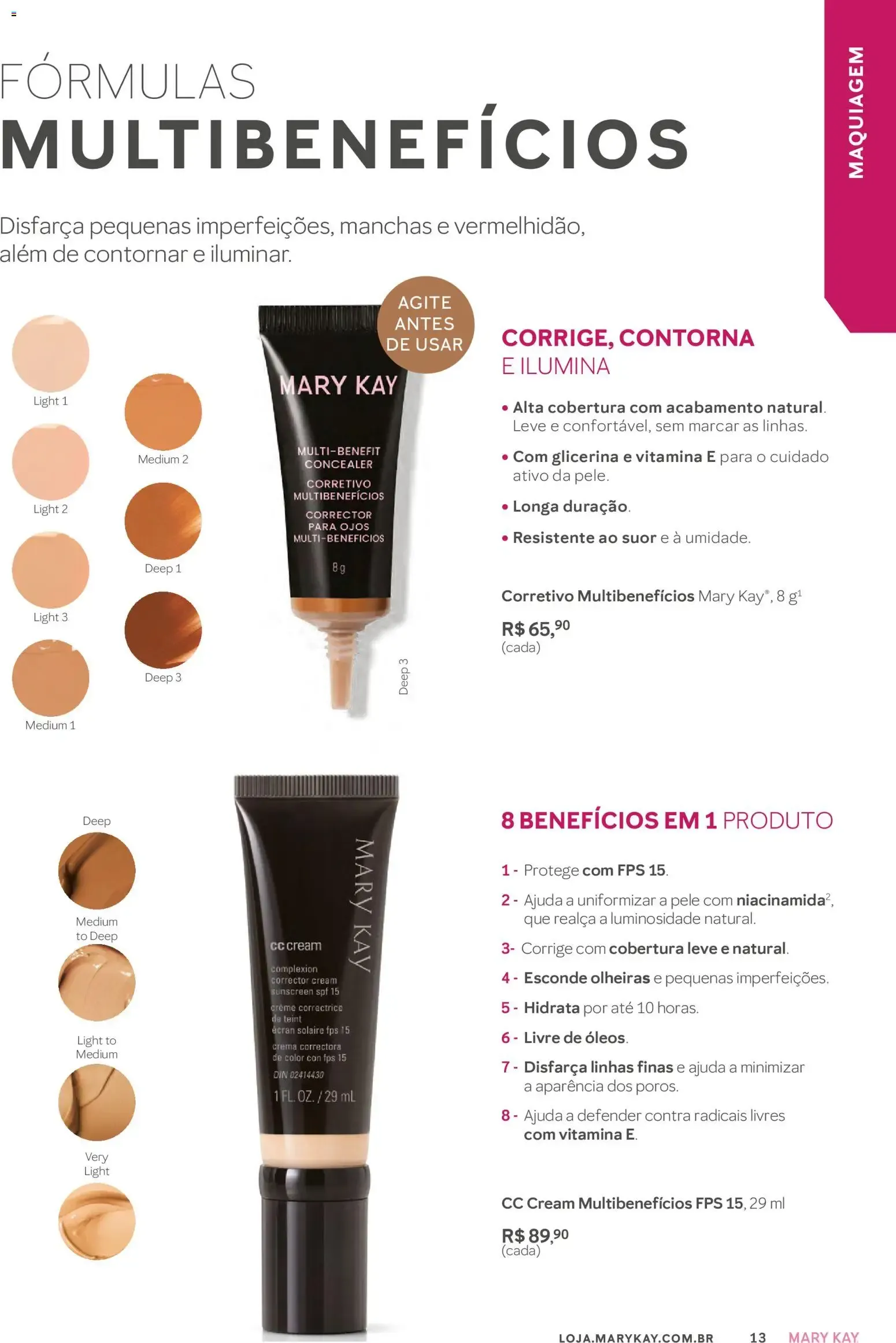 Encarte de Revista Mary Kay - Catálogo Setembro/Outubro 2026 (01/09 - 31/10/2026) 1 de setembro até 31 de outubro 2026 - Pagina 13