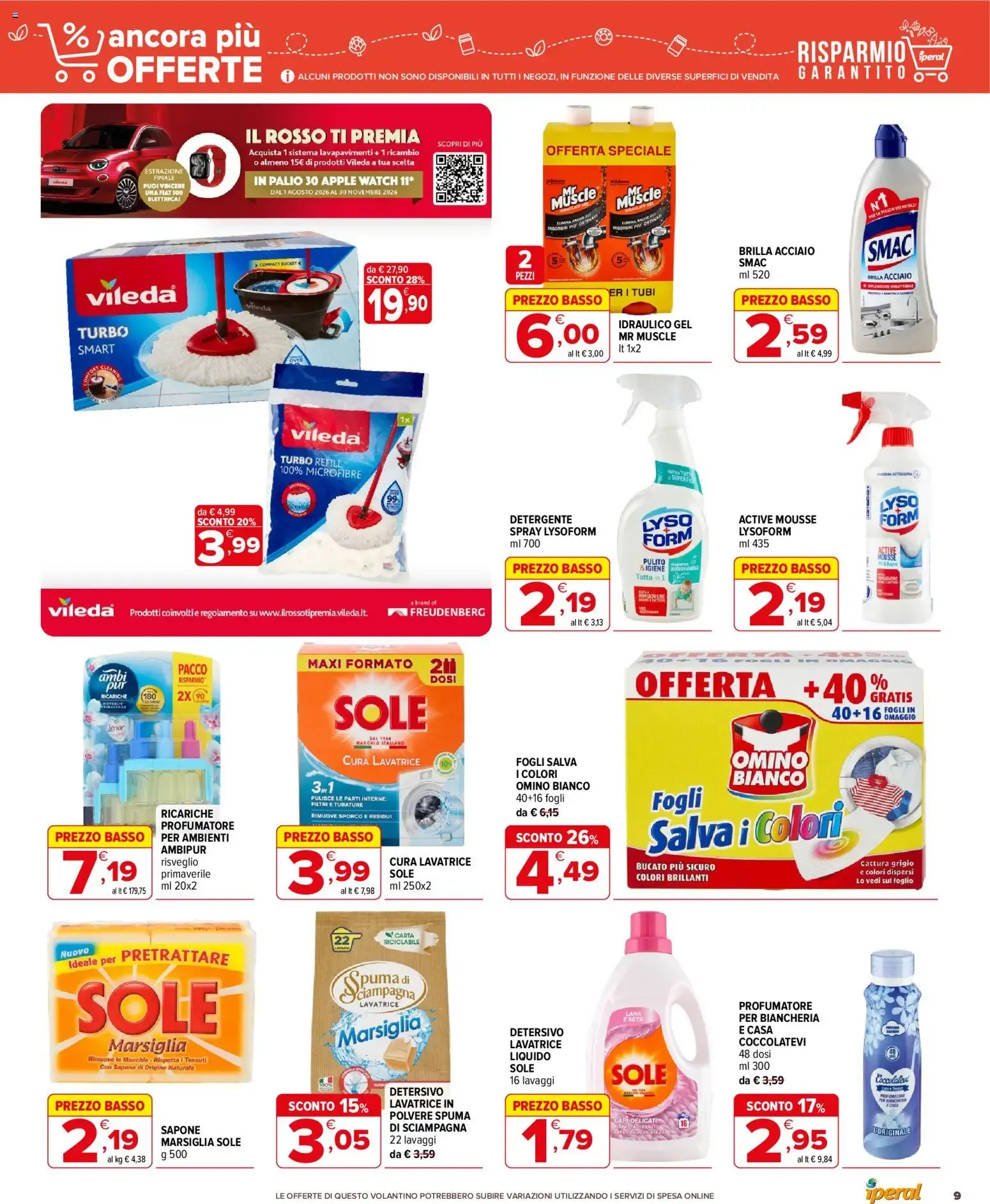 Nuovo Iperal volantino Ancora Più Offerte dal 03/09/2026 > offerte anteprima 🛍️ da 3 settembre a 15 settembre di 2026 - Pagina del volantino 9