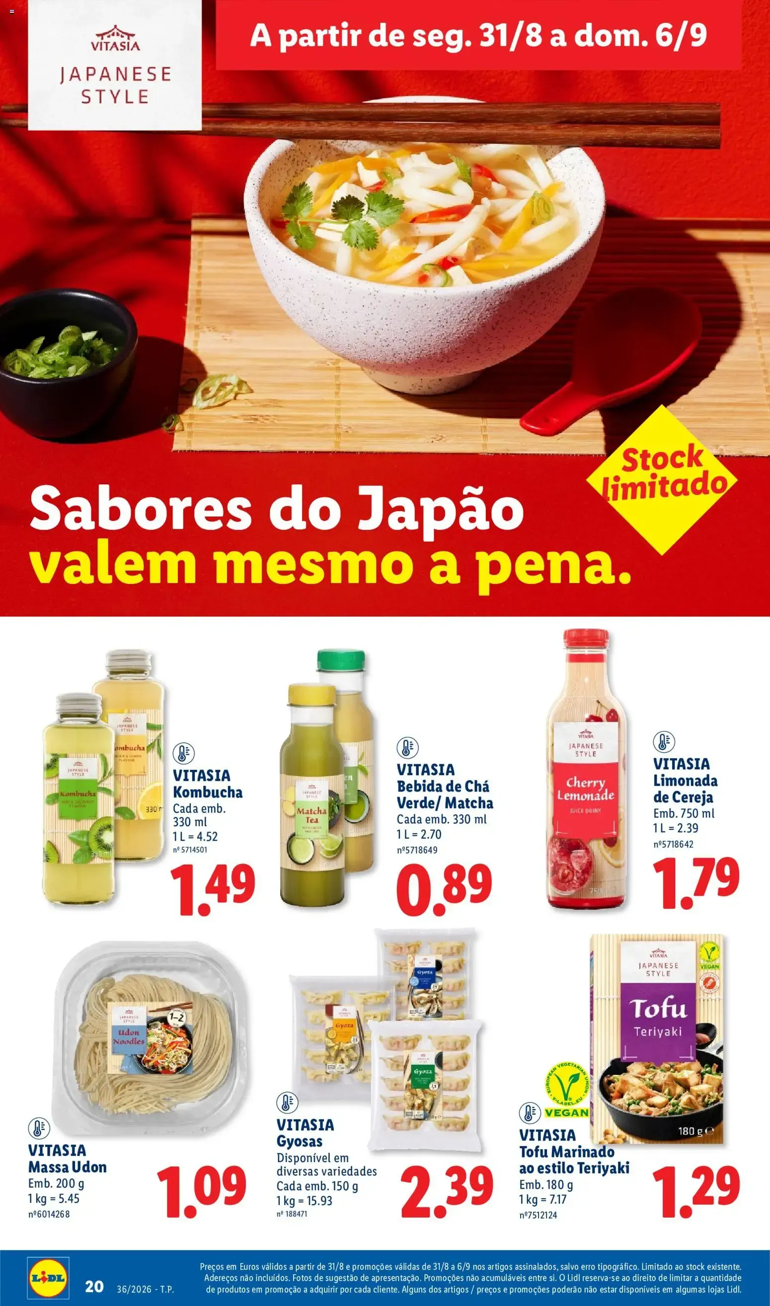 Folheto Lidl Poupança de 31 de agosto até 6 de setembro 2026 - Pagina 20
