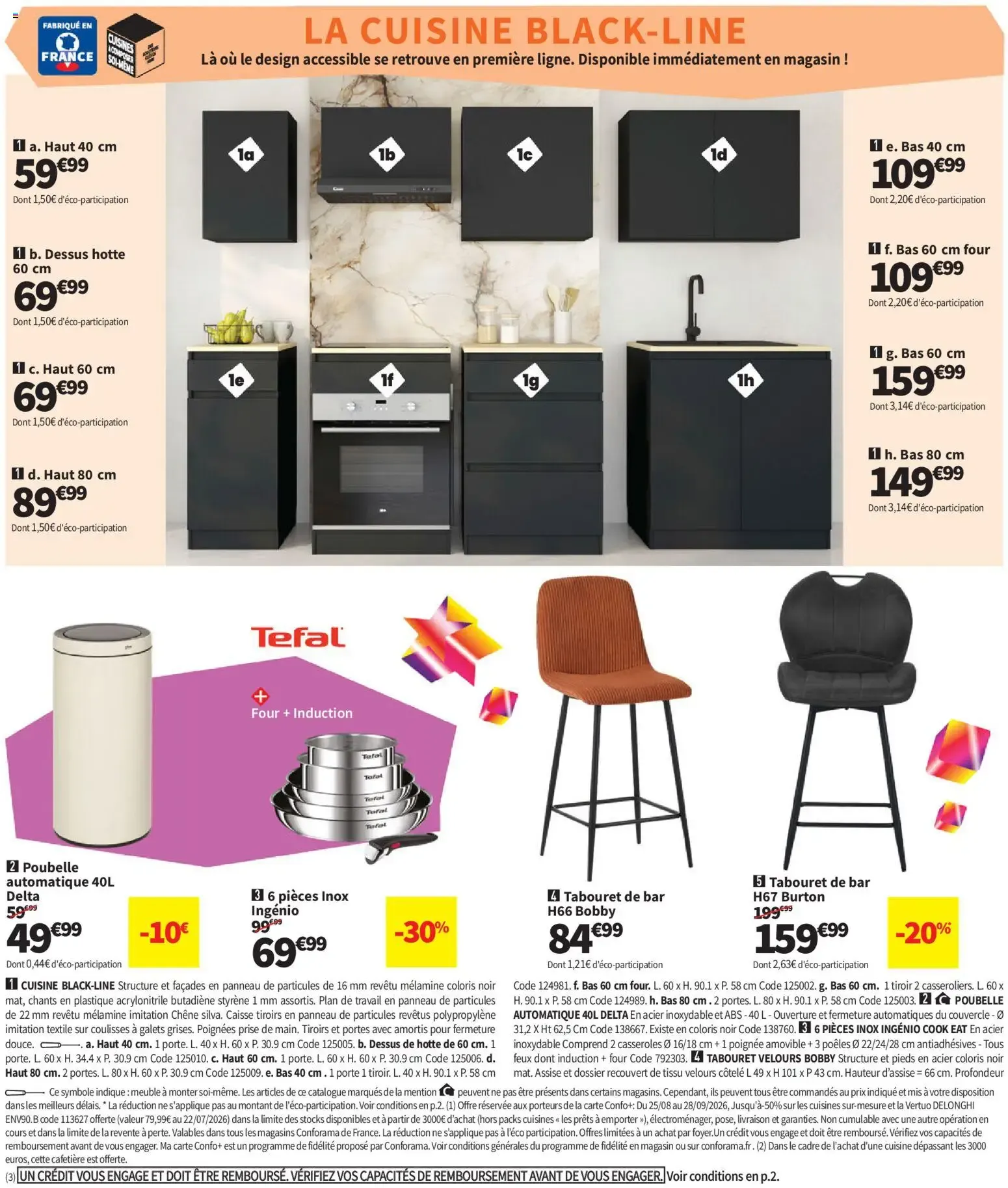 Conforama catalogue à partir du 25/08/2026 - promo en ligne du 25 août au 28 septembre 2026 - Catalogue page 30