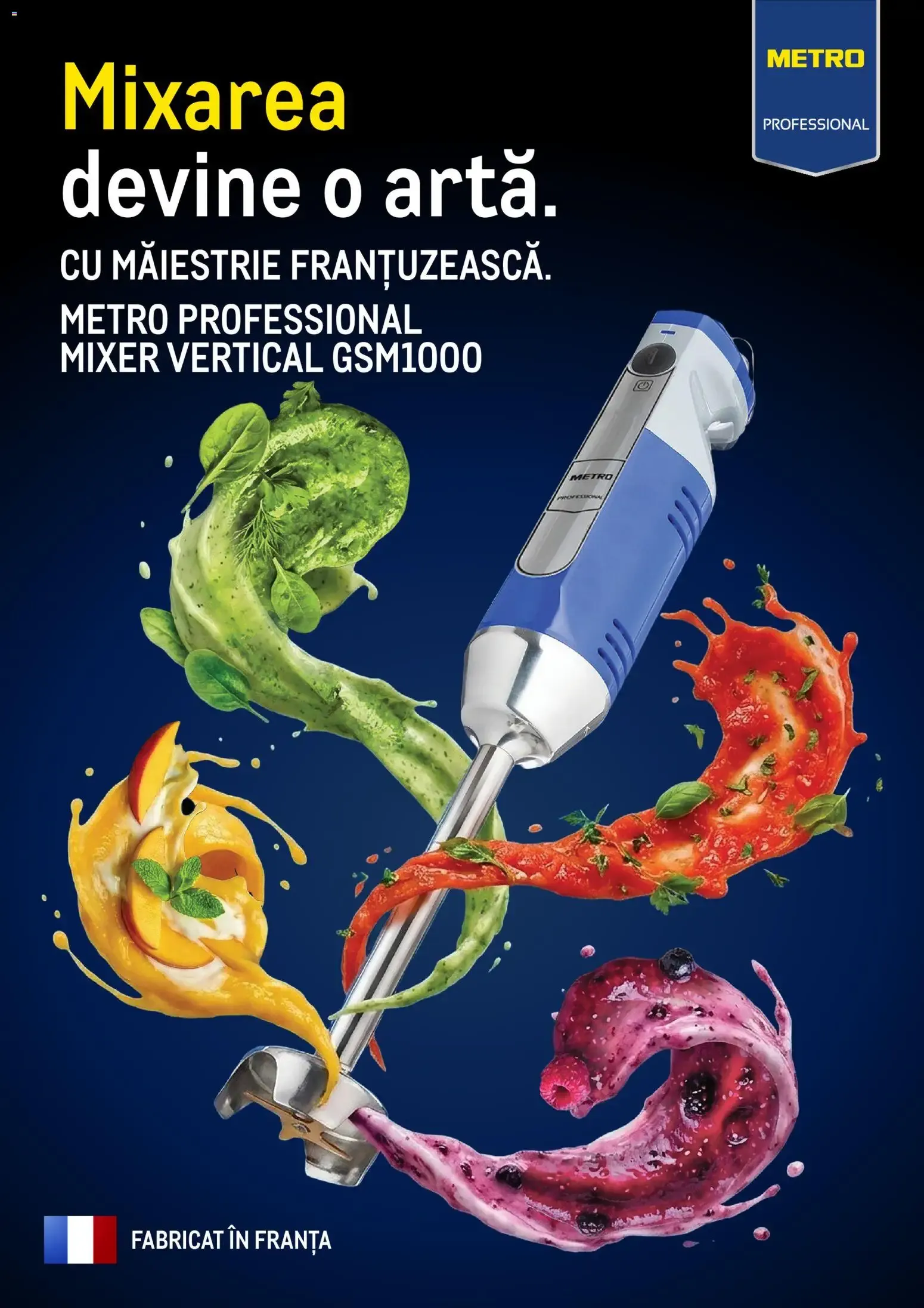 Catalog Metro Professional Mixer Vertical GSM1000 de la 1 septembrie până la 30 septembrie 2026 - Revista Pagina 1