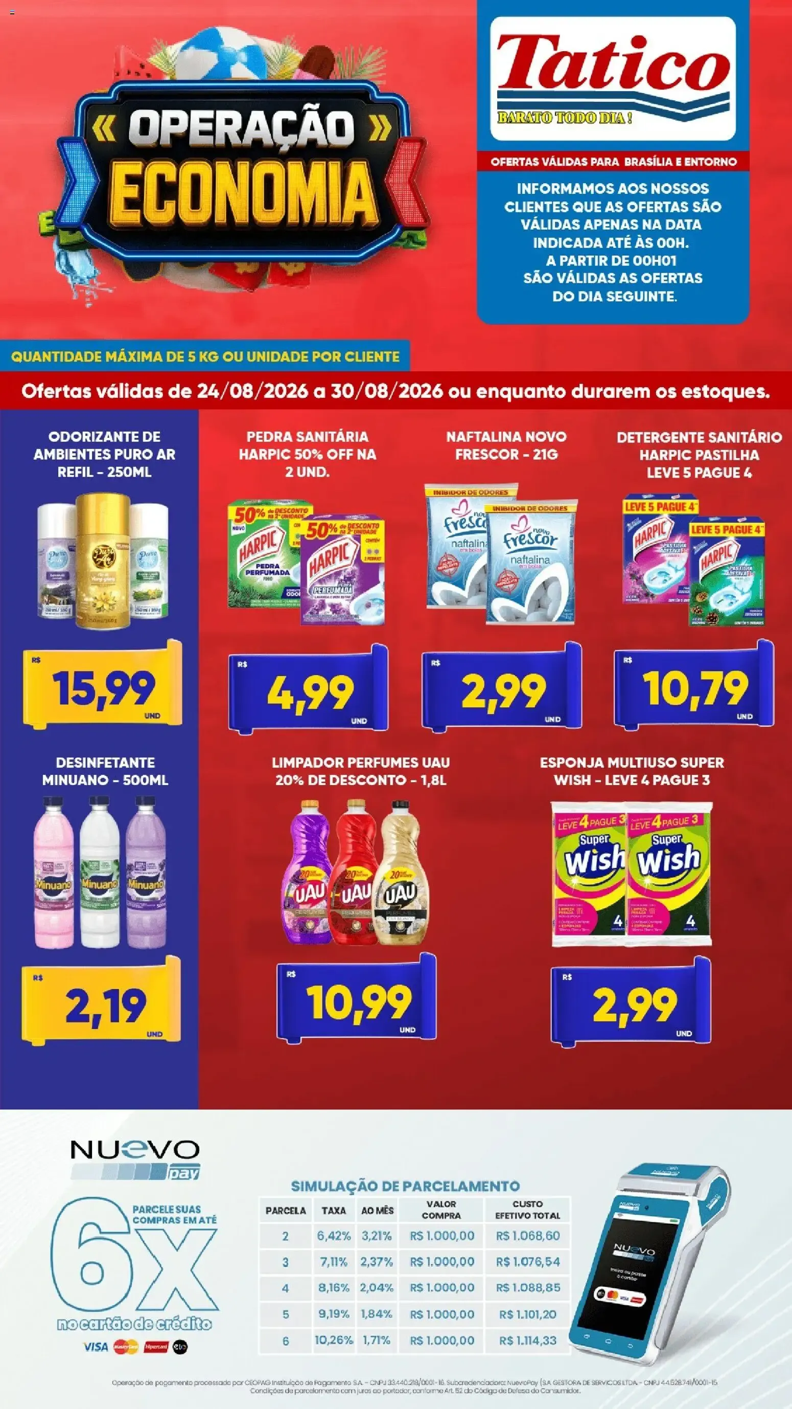 Encarte de Tatico - Ofertas da semana de 24/08/2026 | Promoções Online 24 de agosto até 30 de agosto 2026 - Pagina 9