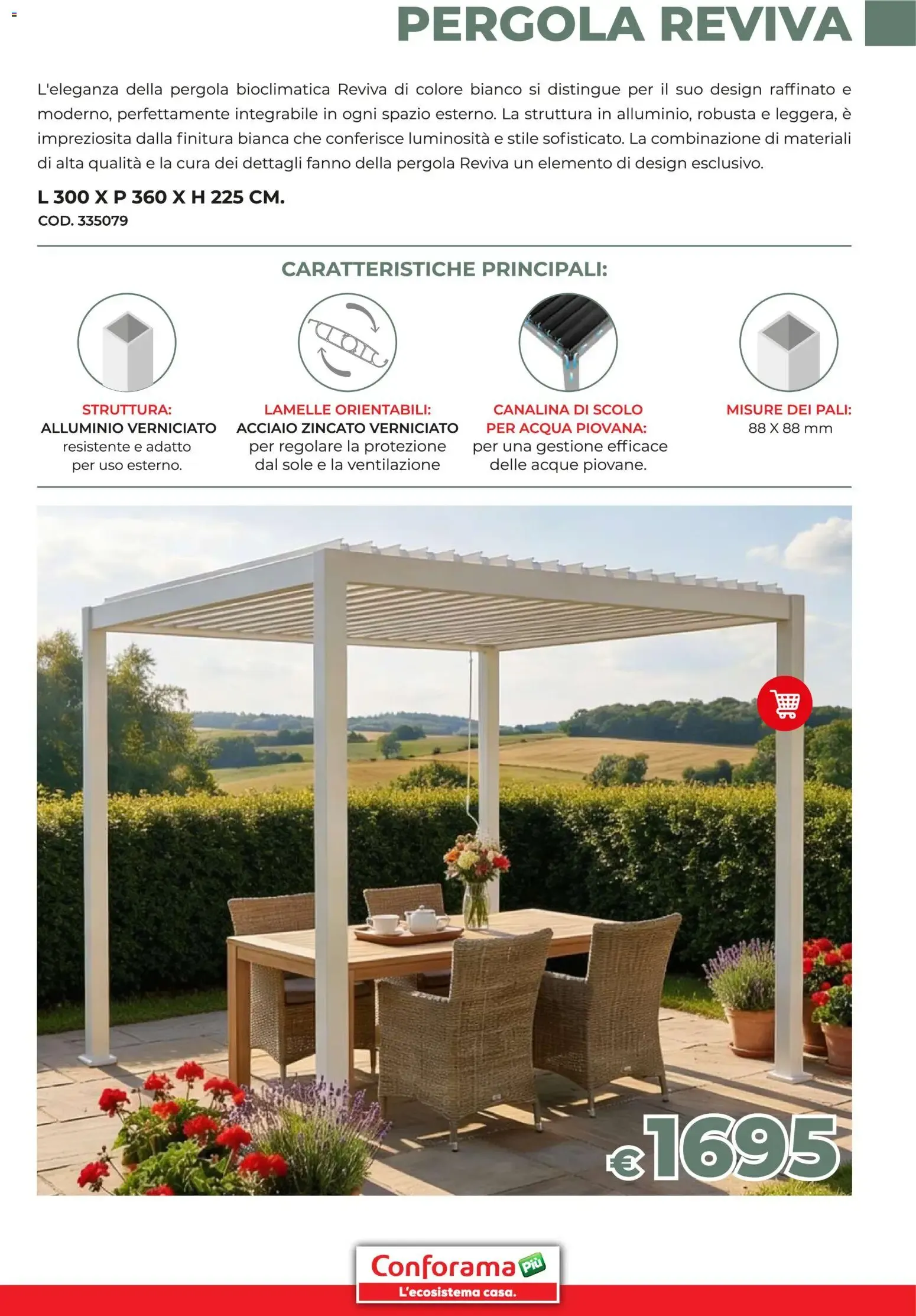 Collezione Arredo Giardino Conforama da 19 marzo a 31 agosto di 2026 - Pagina del volantino 9