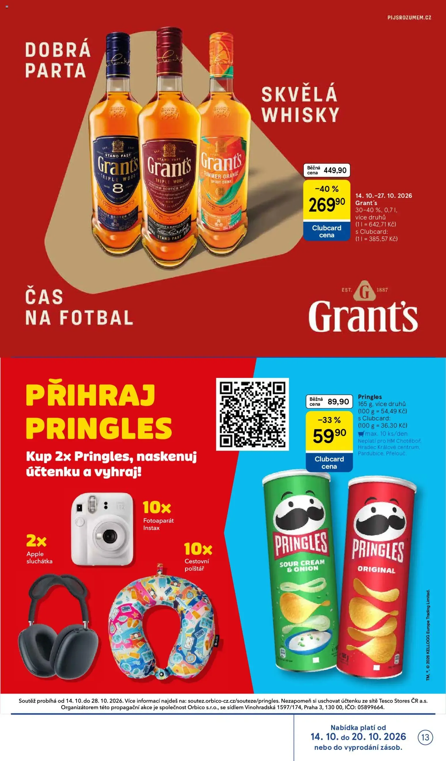 Tesco leták na tento + příští týden 14.10.2026 - 14. října 20. října 2026 - Page 13