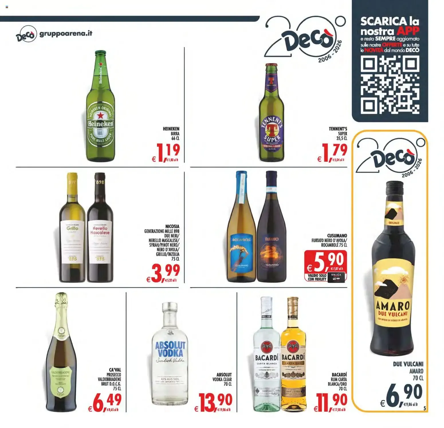 Nuovo Decò volantino Maxistore, Supermercati Lipari dal 31/07/2026 > offerte anteprima 🛍️ da 31 luglio a 10 agosto di 2026 - Pagina del volantino 5