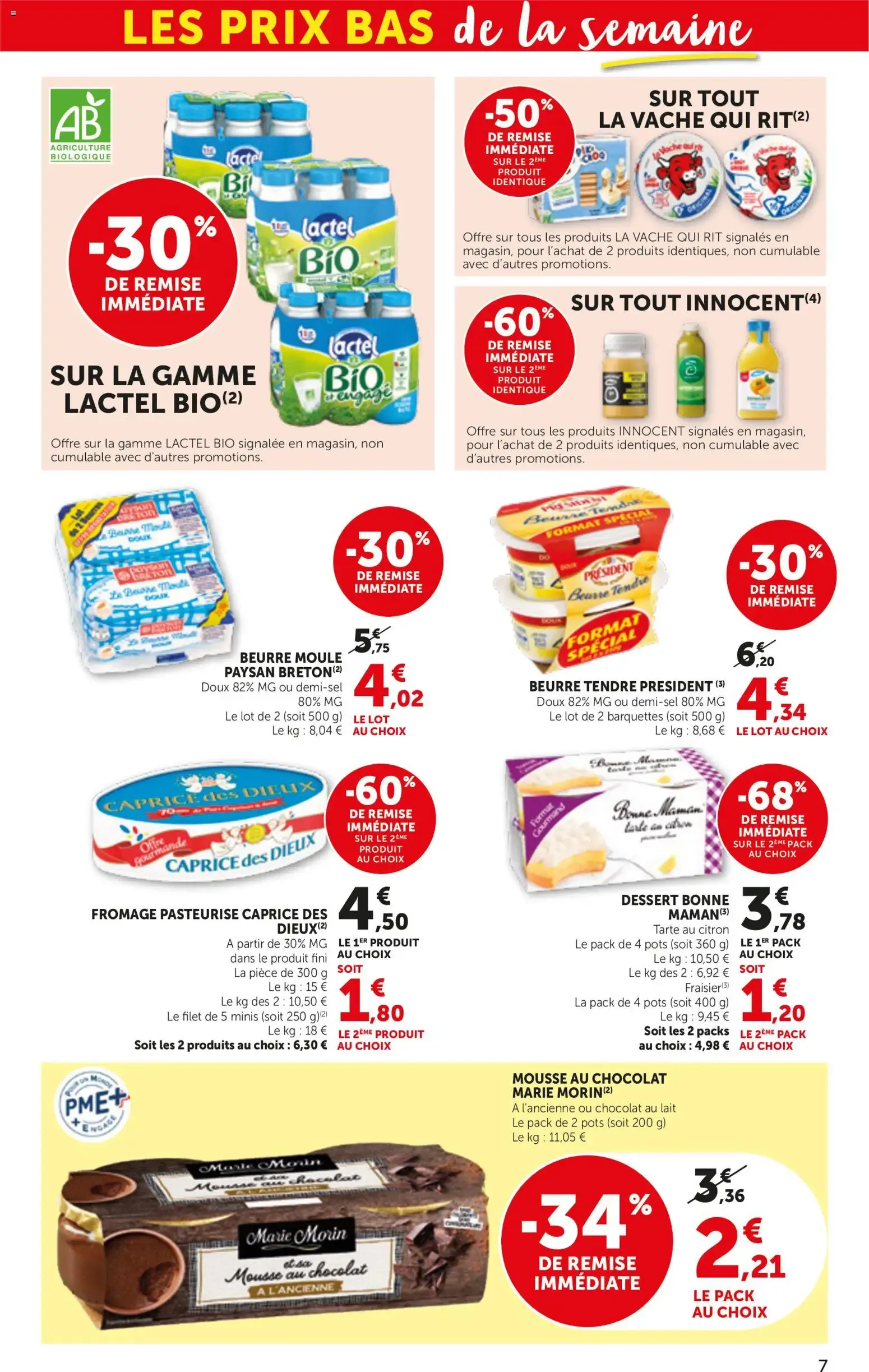 bi1 Catalogue Maxi marché à prix bas à partir du 13/10/2026 - promo en ligne du 13 octobre au 25 octobre 2026 - Catalogue page 7
