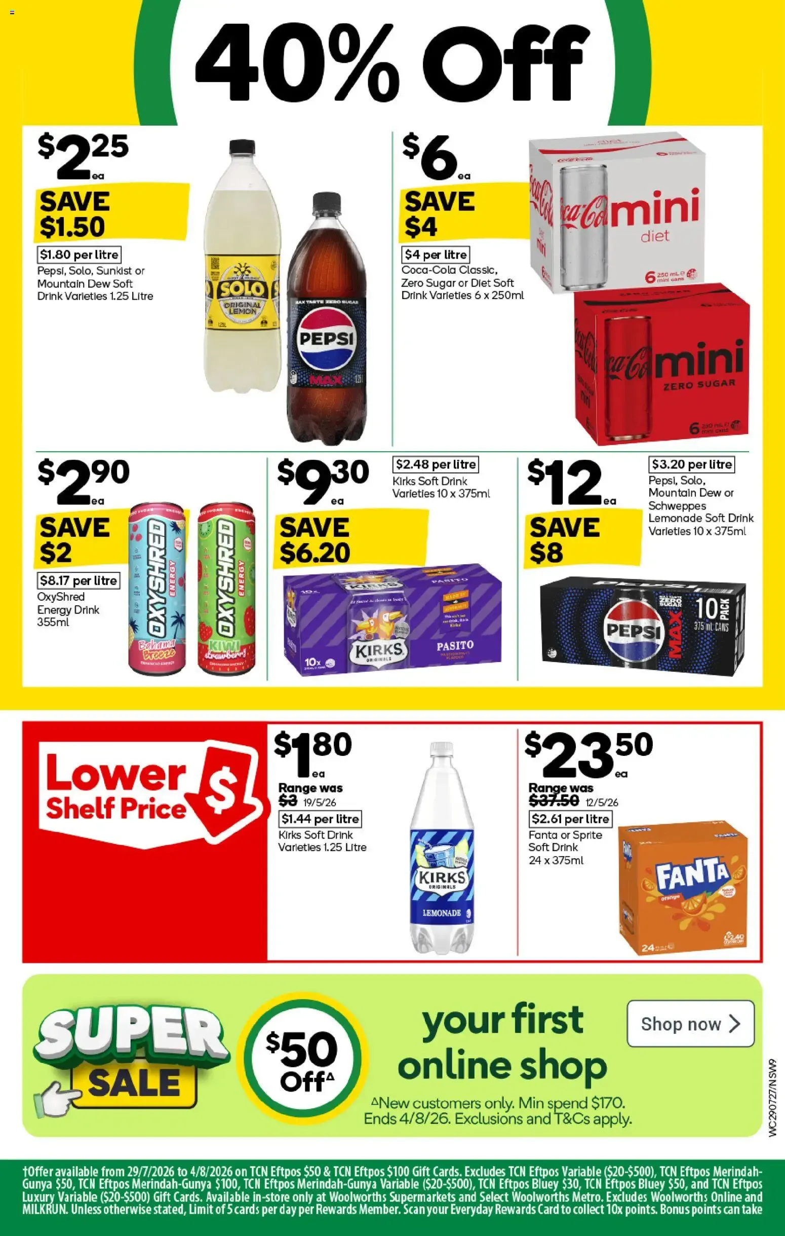 Woolworths catalogue valid from 29/07/2026 > Online Australia - Catalogue valid from 29 July to 4 August 2026 - page 9