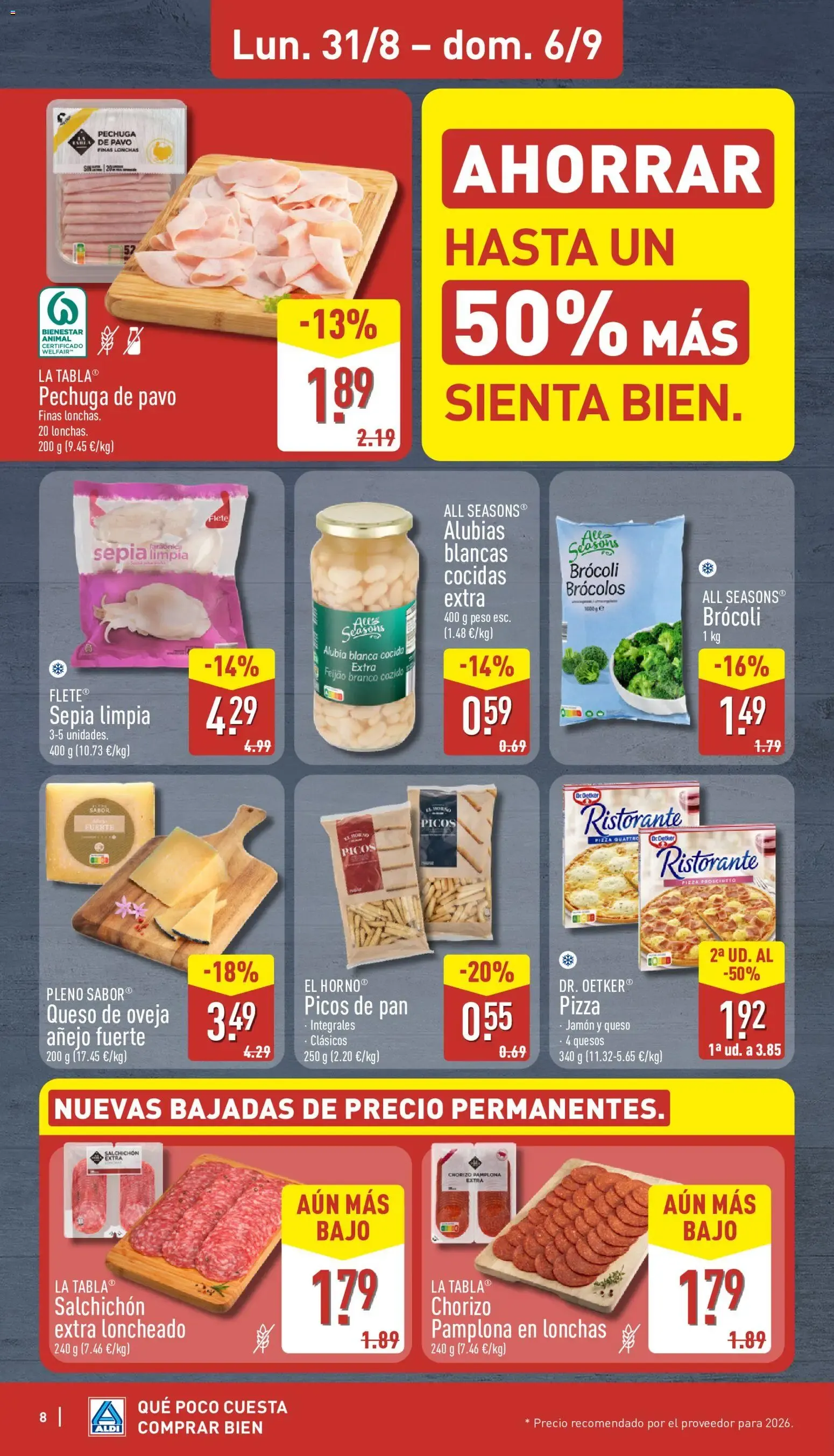 Catálogo de Aldi folleto Baleares del 31/08/2026 | Catálogo 31 de agosto al 6 de septiembre 2026 - Página 8