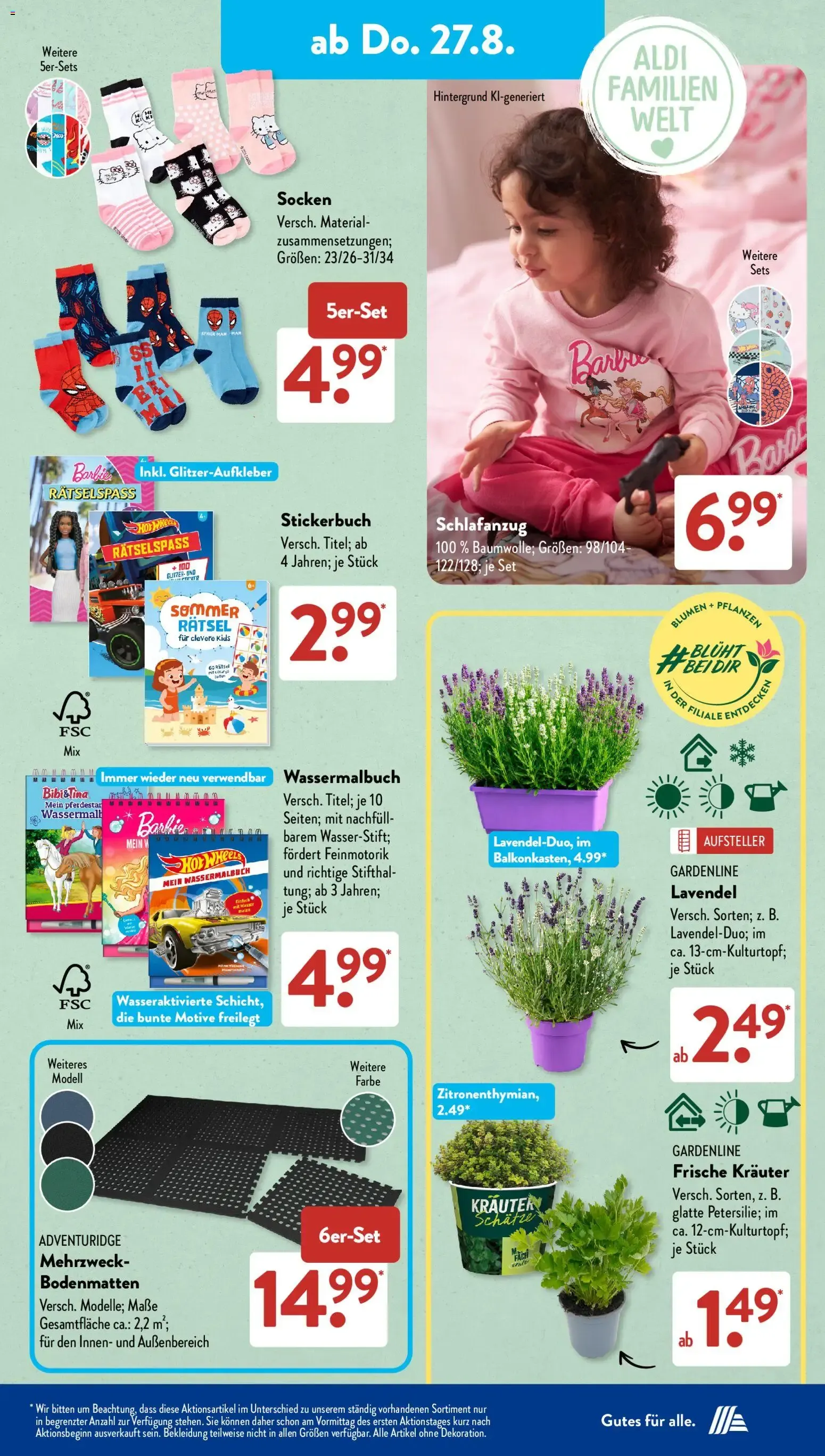 Aldi Süd Prospekt (ab 24.08.2026) zum Blättern von 24. August bis 29. August 2026 - Prospekt seite 7