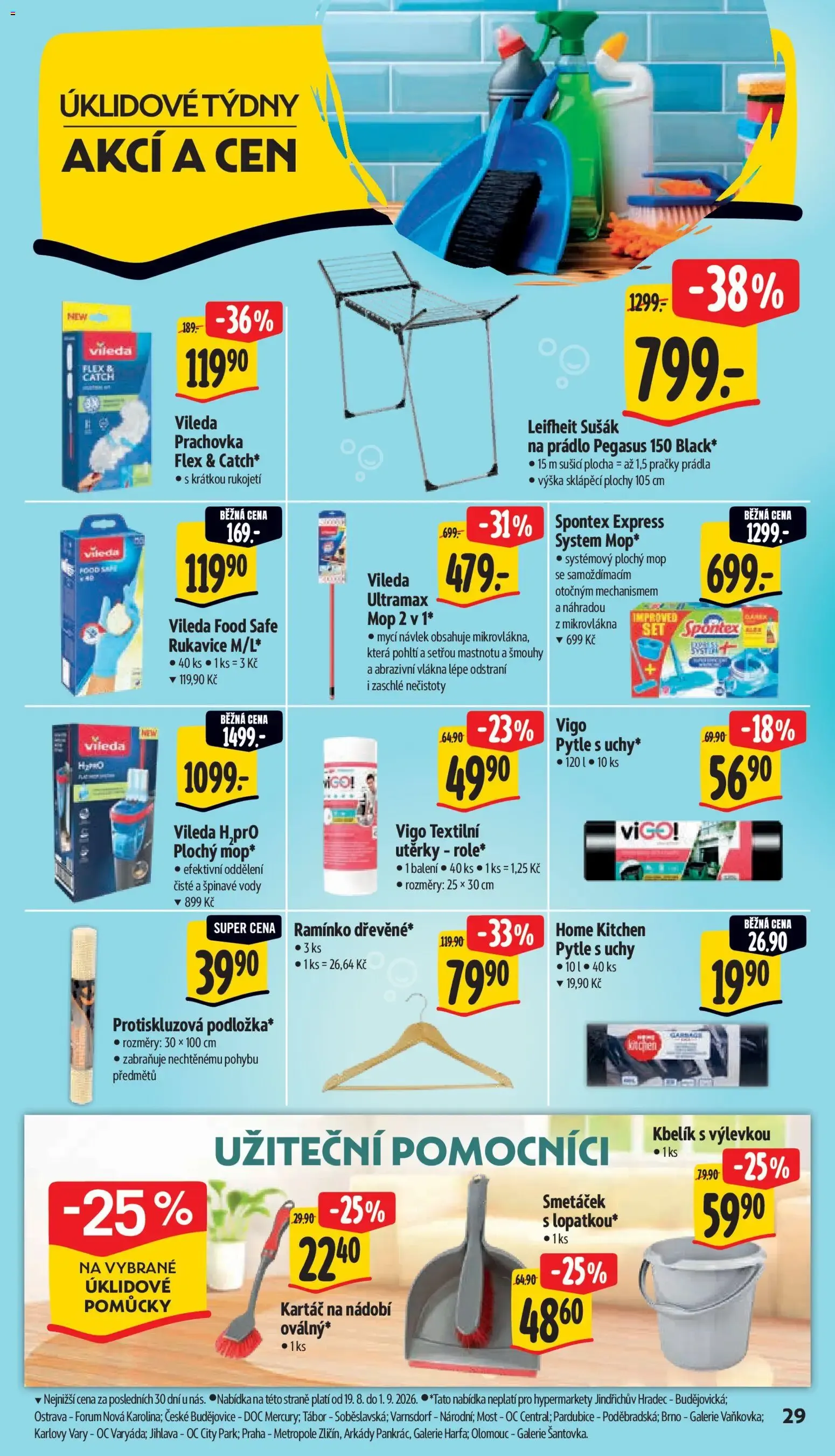 Albert leták - Hypermarket - Strakonice od 19.08.2026 - Akční leták - 19. srpna 25. srpna 2026 - Page 38