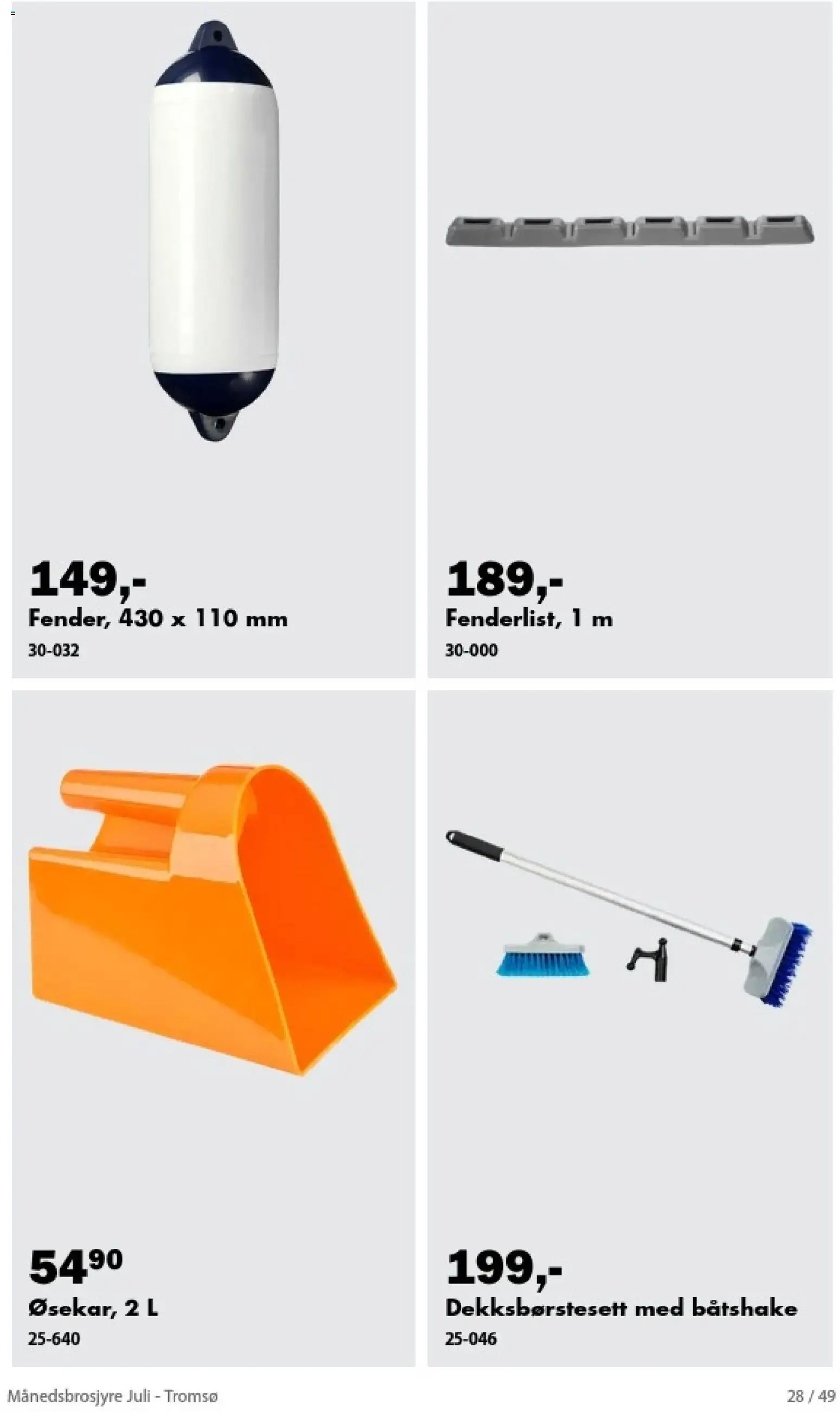 Biltema Månedsbrosjyre Juli - National (01/07/2026 - 30/07/2026) - Kundeavis og tilbud fra 1. juli til 30. juli 2026 - kundeavisside 28