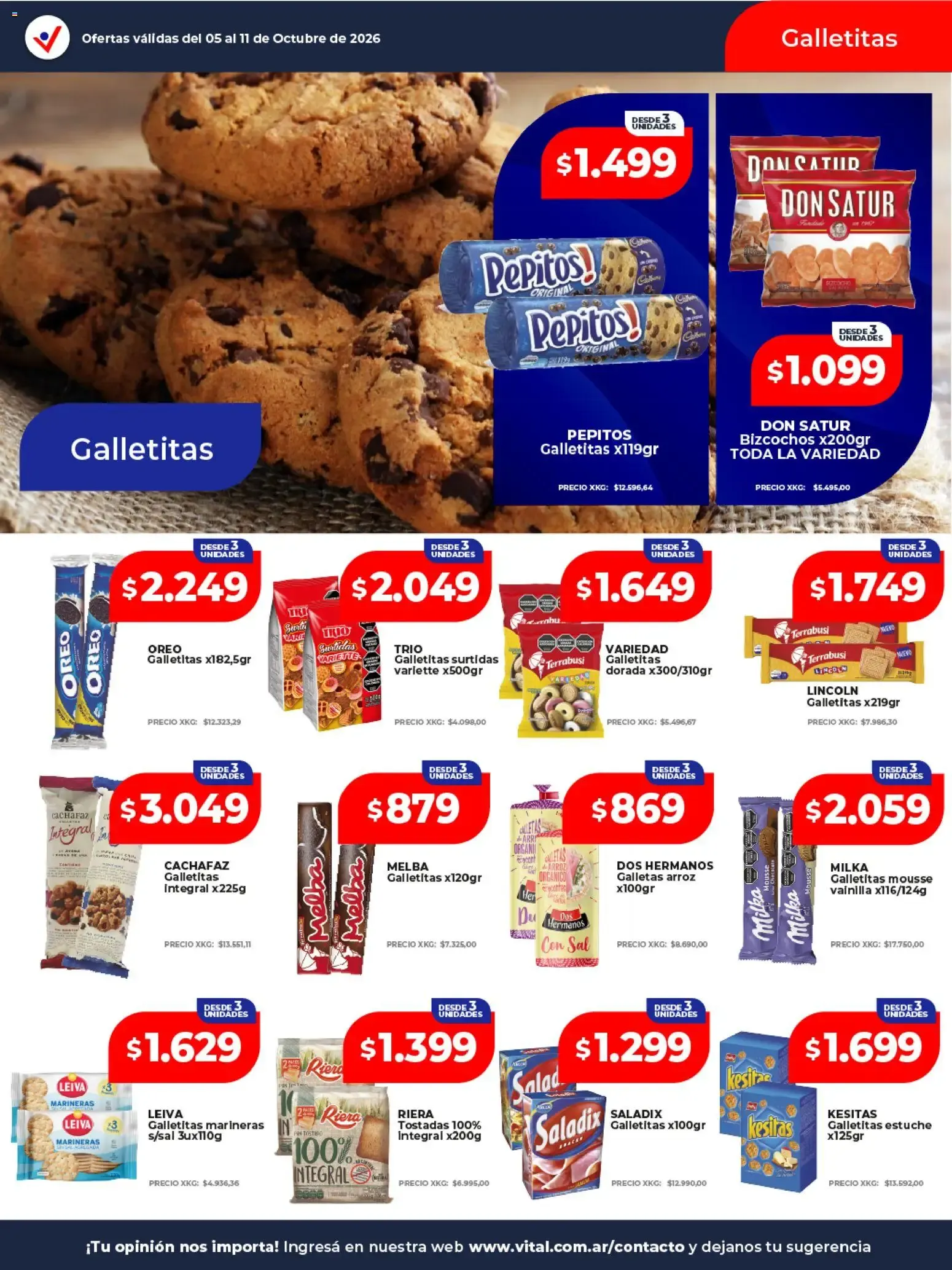 Ofertas de Vital - Ofertas || del 05/10/2026 - 11/10/2026 || Catálogo 5 de octubre al 11 de octubre 2026 - Página 20 del catálogo
