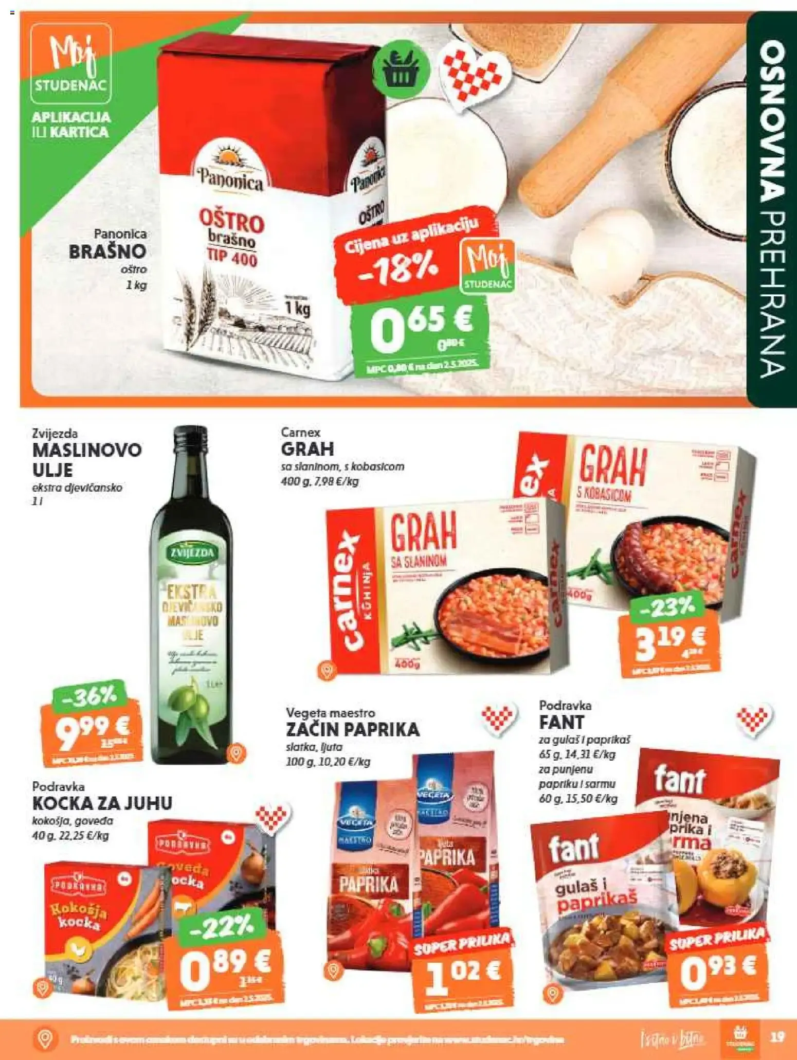 Katalog Studenac Market: Tjedna Akcija od 29. srpnja do 11. kolovoza 2026. - Pregled Stranica 19