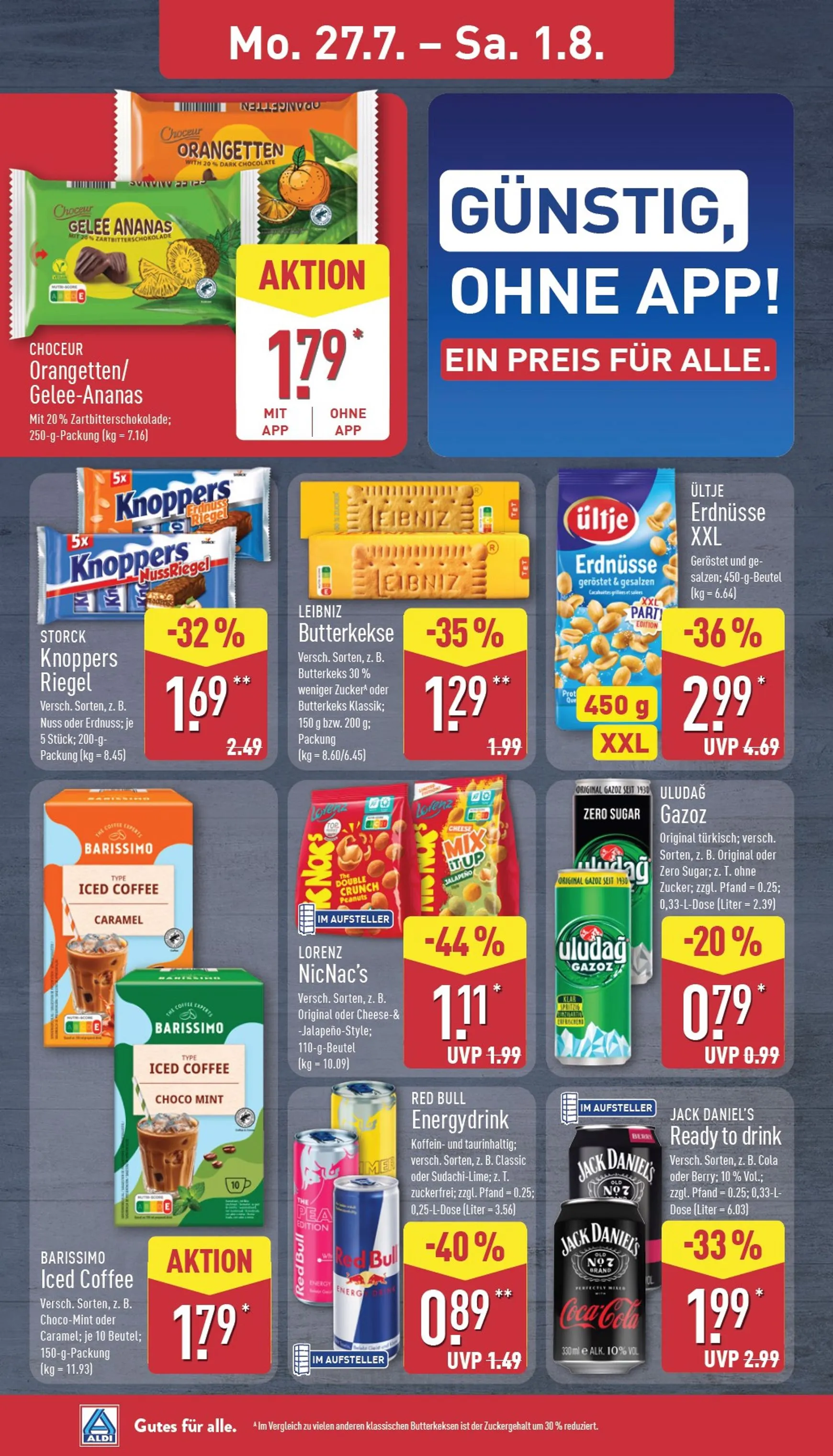 ALDI NORD - ALDI Vorschau Prospekt nächste Woche – von Montag 27.07.2026 bis Samstag 01.08.2026 von 27. Juli bis 1. August 2026 - Prospekt seite 8