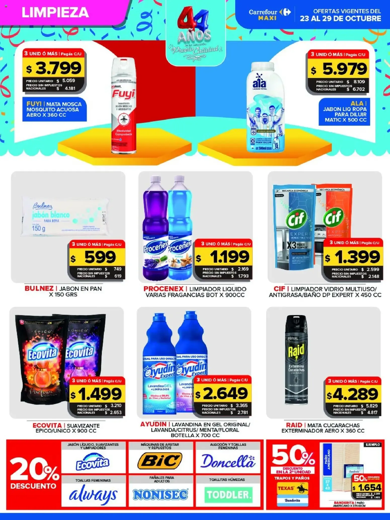 Ofertas de Carrefour Maxi catálogo del 23/10/2026 - 29/10/2026 23 de octubre al 29 de octubre 2026 - Página 5 del catálogo