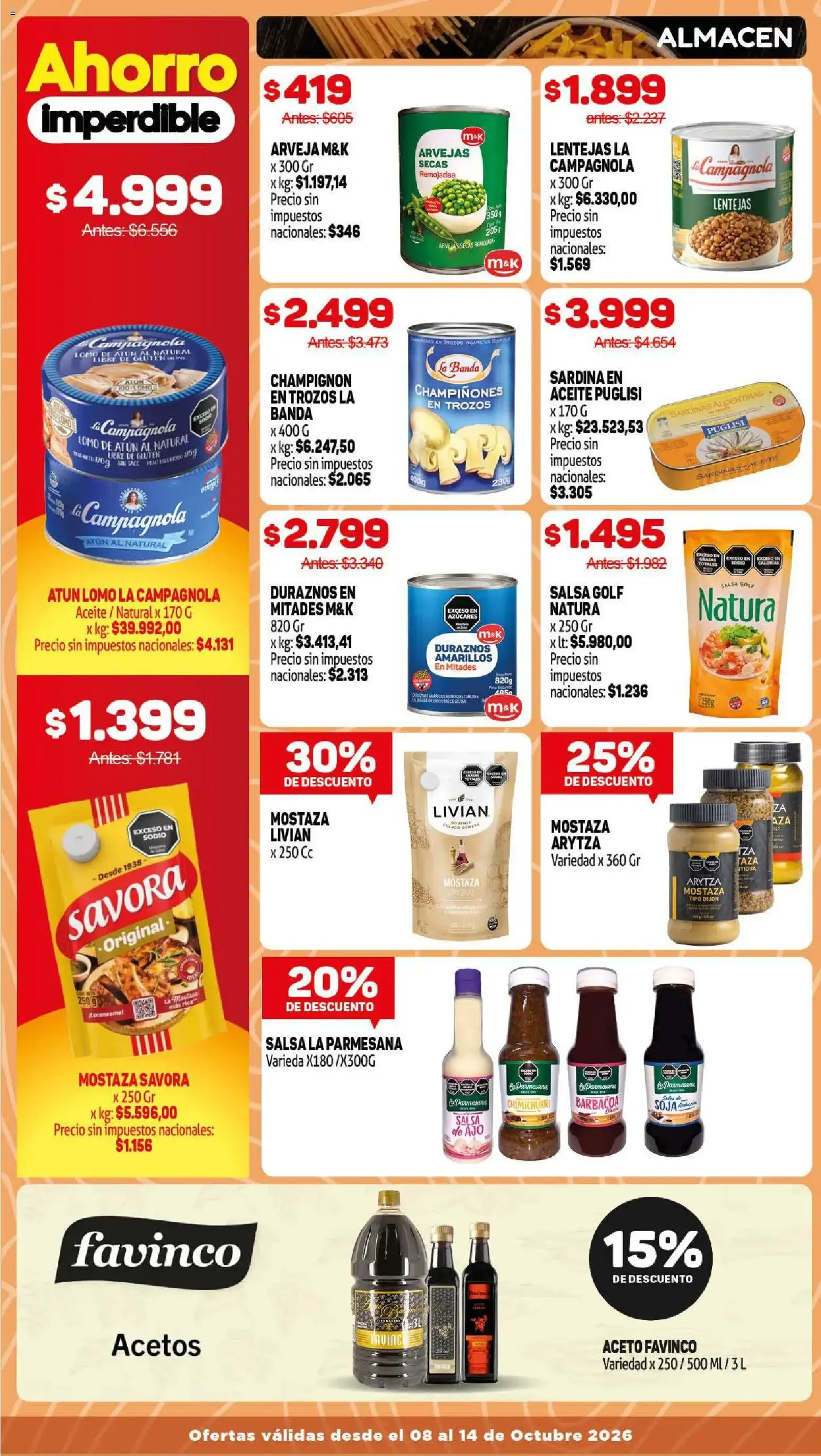 Ofertas de Makro Ahorro al Rojo Vivo 8 de octubre al 14 de octubre 2026 - Página 7 del catálogo