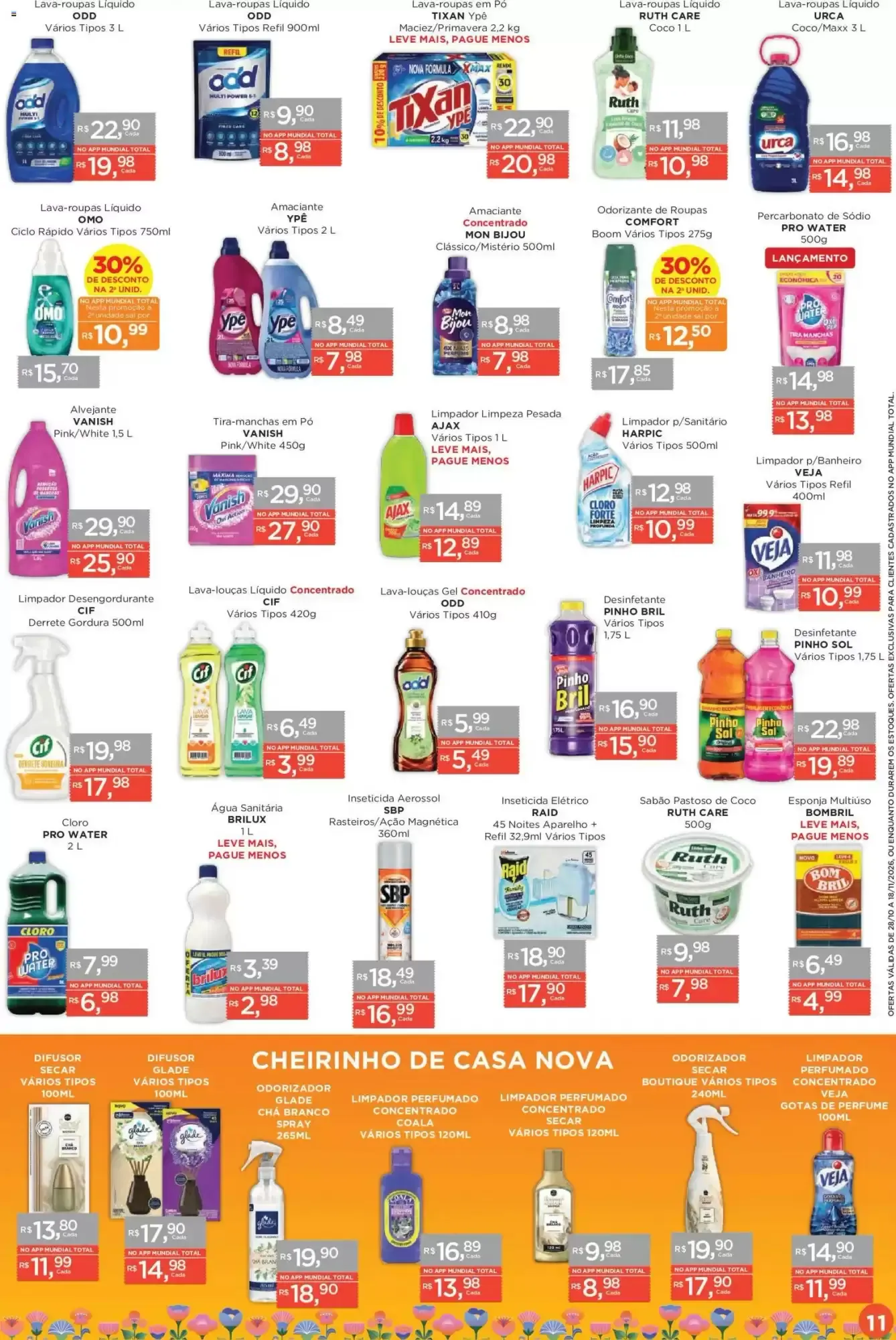 Encarte de Primaverão Mundial 28 de outubro até 18 de novembro 2026 - Pagina 11