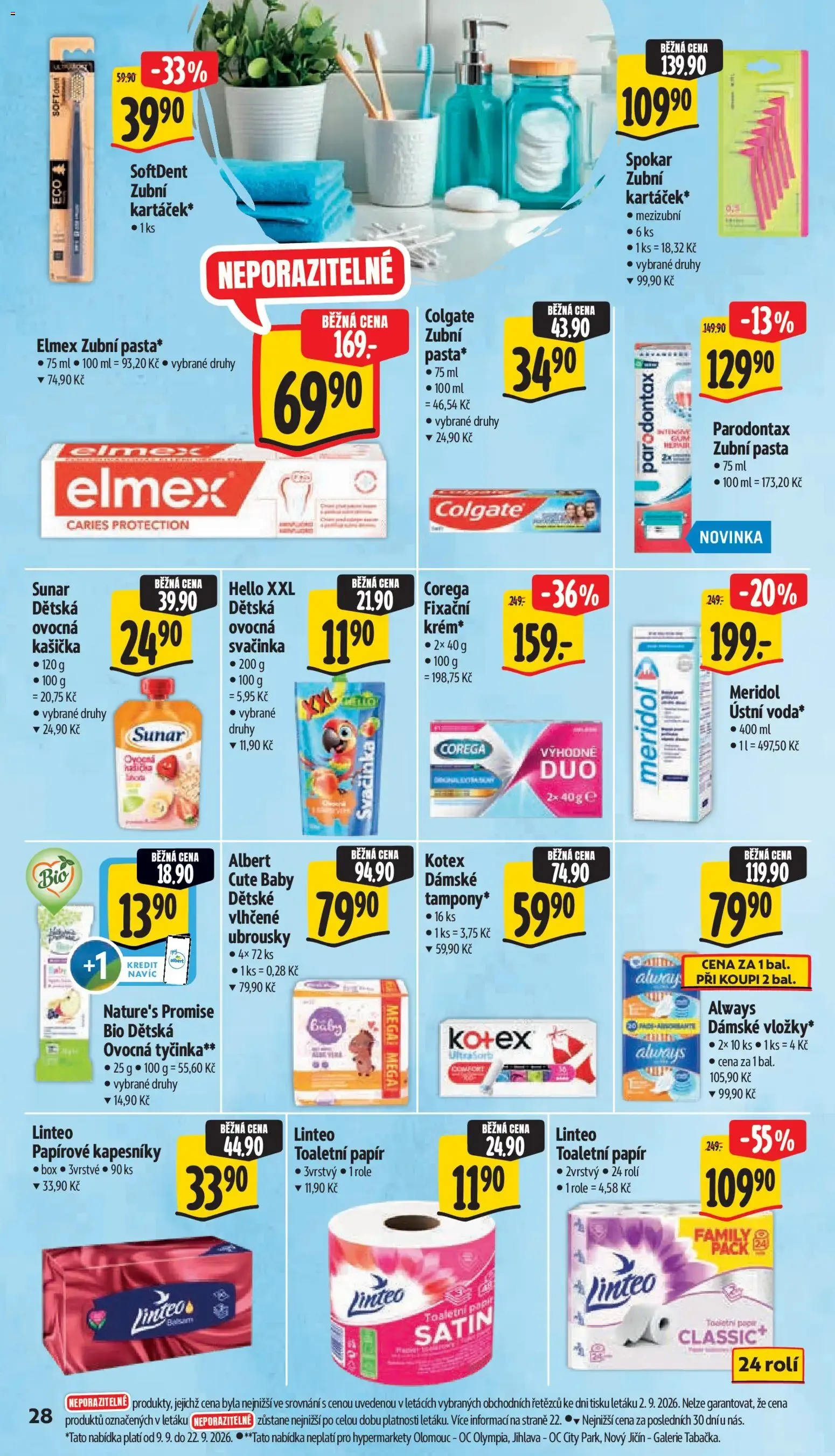 Albert leták - Hypermarket od 09.09.2026 - Akční leták - 9. září 15. září 2026 - Page 36