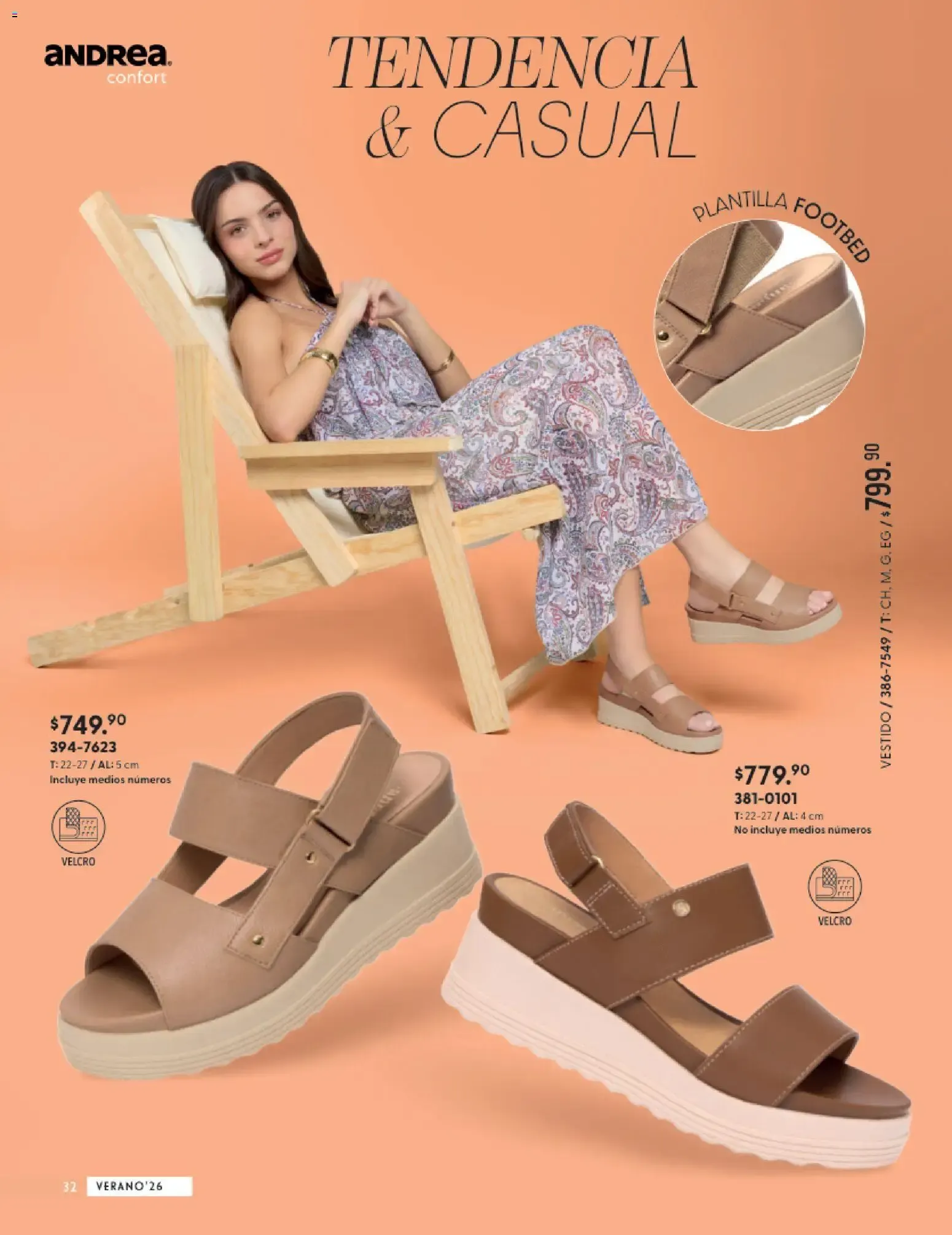 Catálogo de Andrea Confort Verano 2026 24 de mayo al 22 de agosto 2026 - Pagina 32
