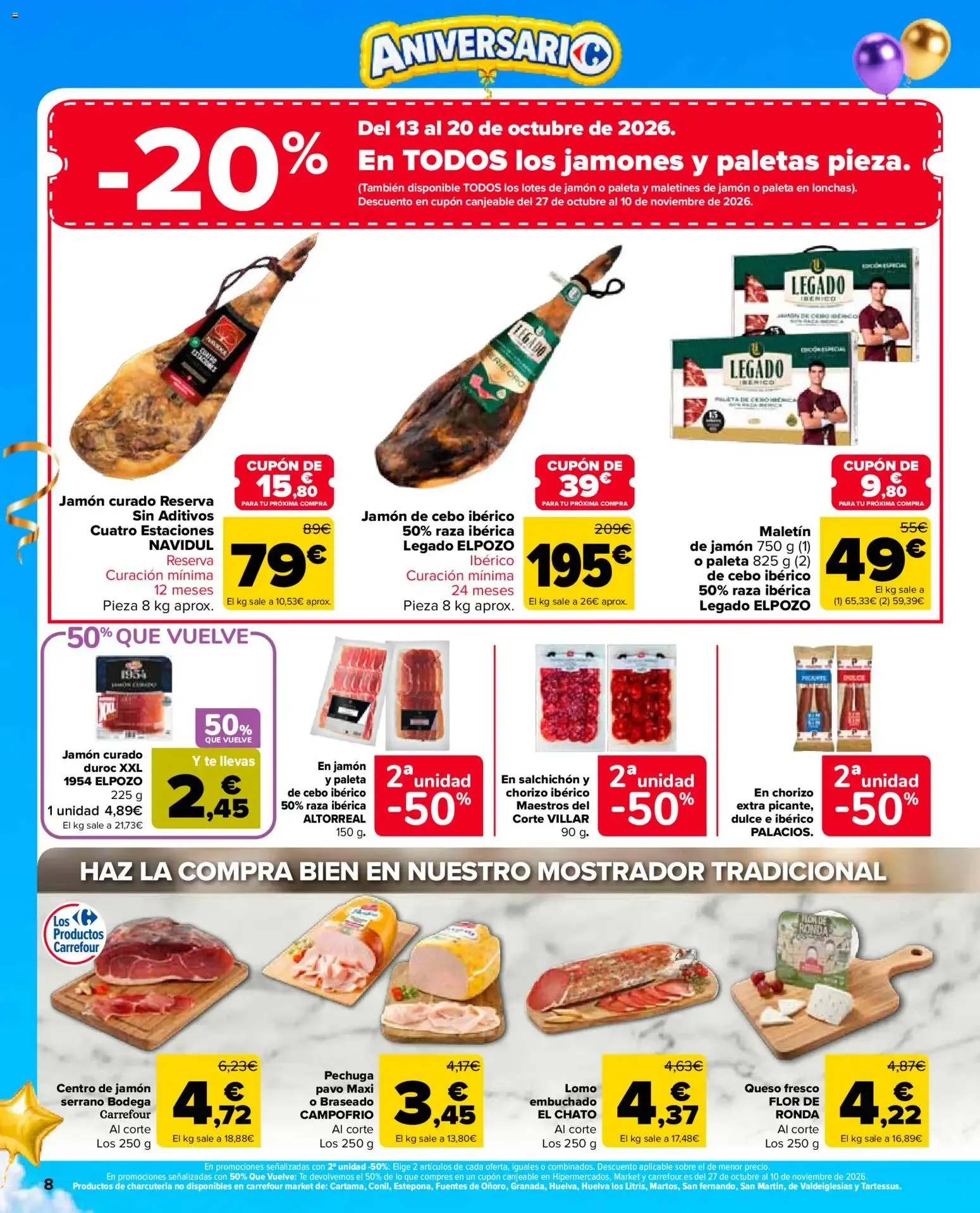 Catálogo de Carrefour Market folleto 13/10/2026 - 26/10/2026 13 de octubre al 26 de octubre 2026 - Página 8