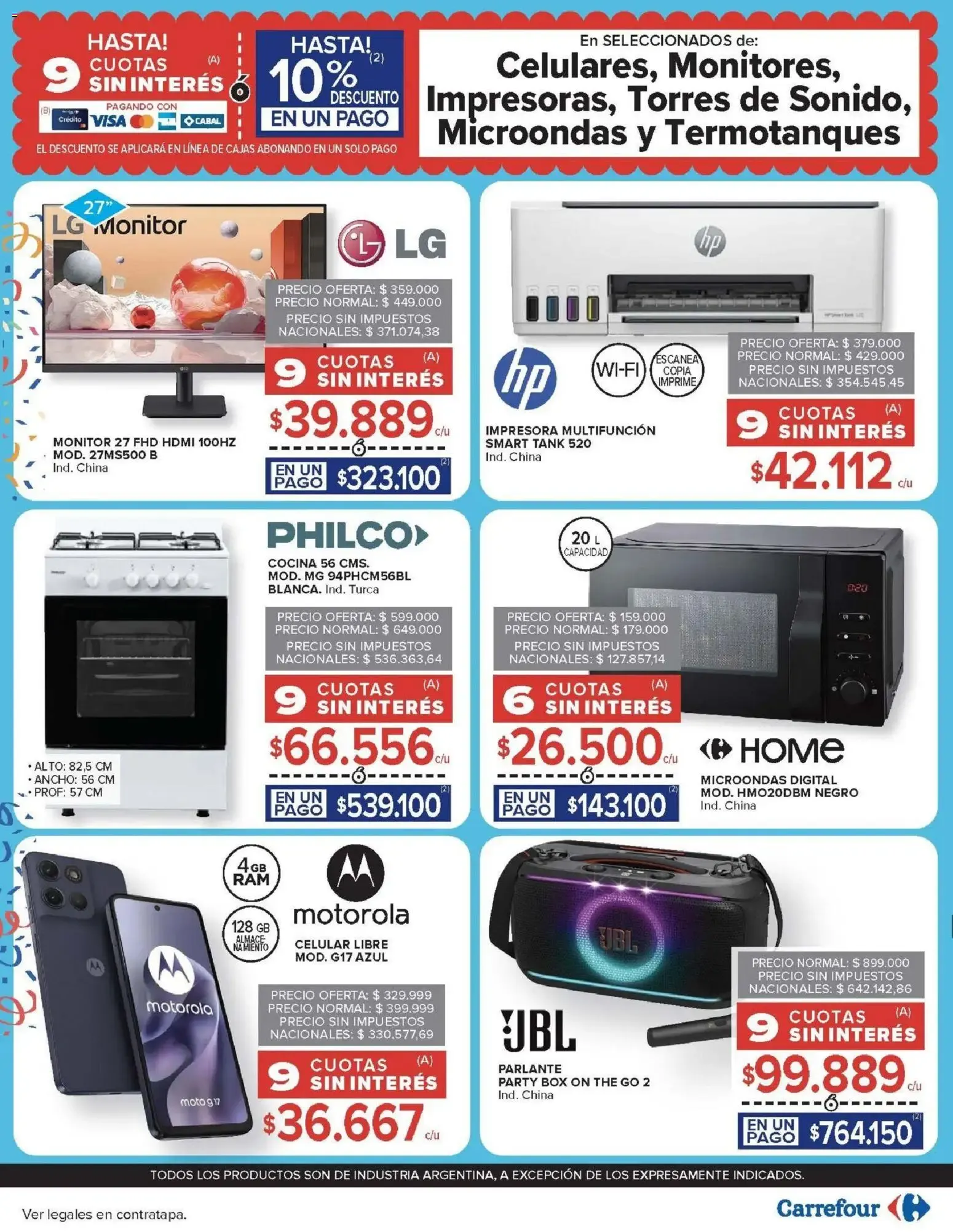 Ofertas de Carrefour Ofertas || del 09/10/2026 - 15/10/2026 || Promociones 9 de octubre al 15 de octubre 2026 - Página 38 del catálogo