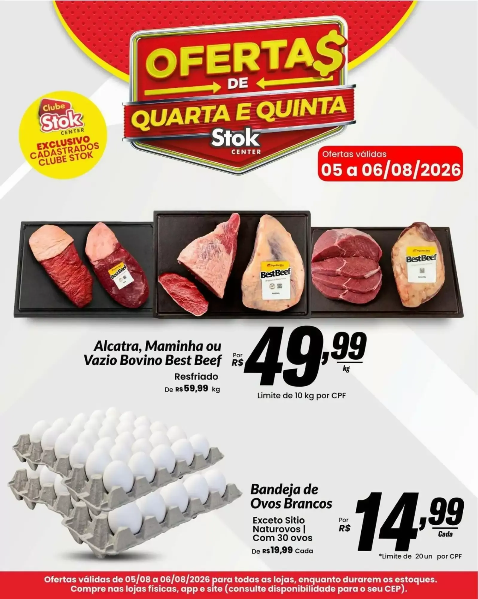 Ofertas de Quarta e Quinta - Stok Center