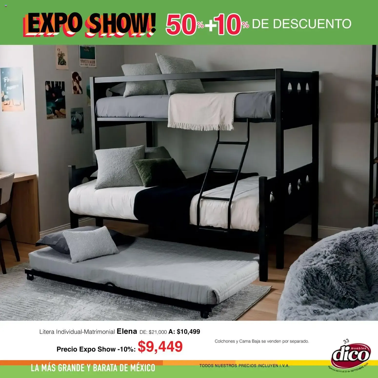 Catálogo de Muebles Dico catálogo Expo Show (04/09/2026 - 22/09/2026) - catálogo en línea 4 de septiembre al 22 de septiembre 2026 - Pagina 33
