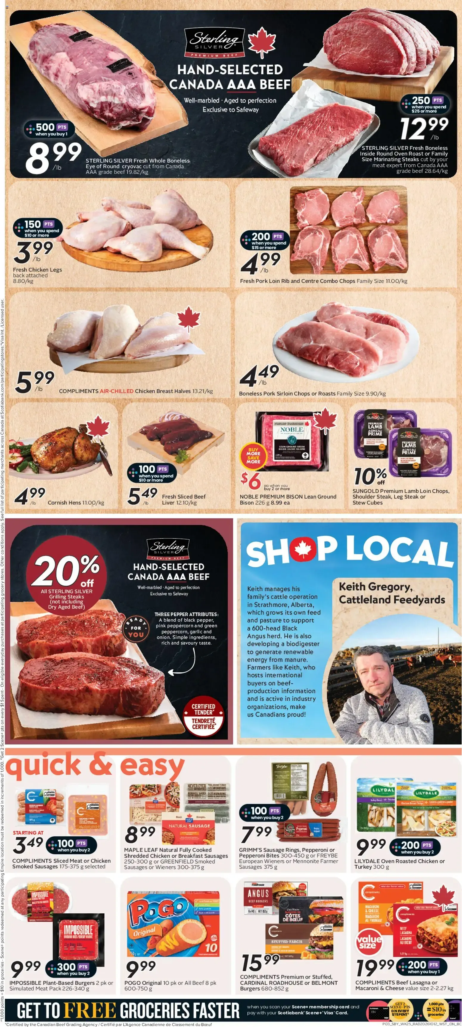 Safeway weekly flyer / circulaire from Oct 15, 2026 > weekly specials & deals from October 15 to October 21 2026 - flyer page 4