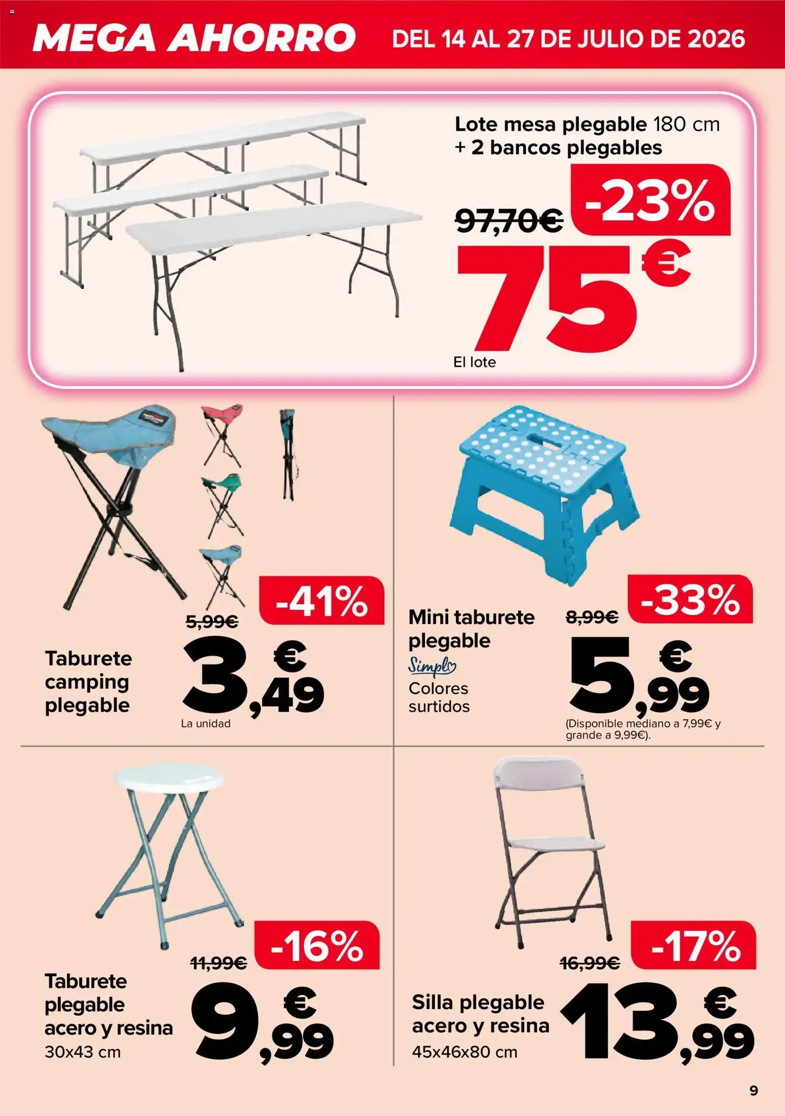 Catálogo de Carrefour Mega Ahorro 14 de julio al 27 de julio 2026 - Página 9