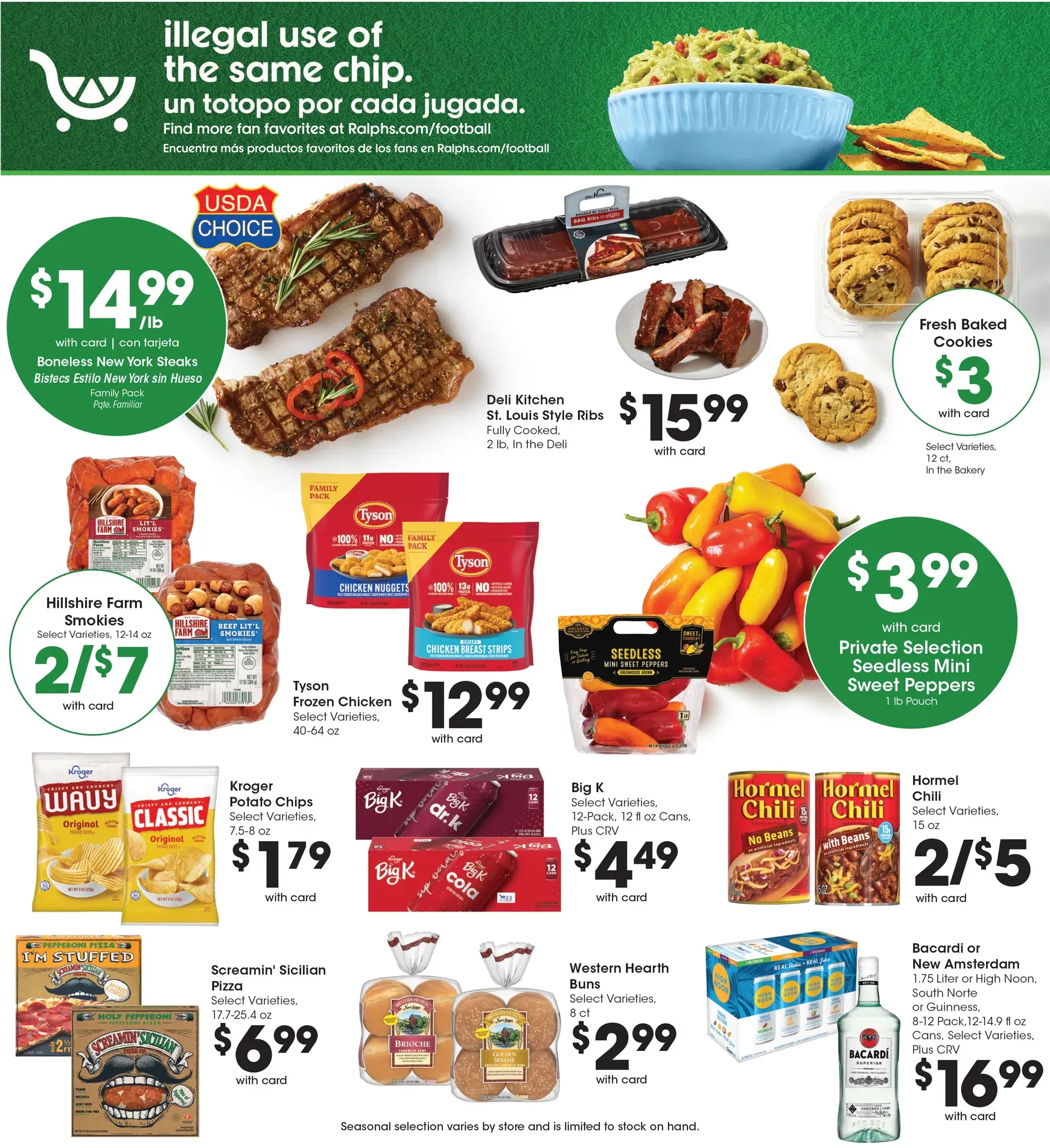 Weekly promotion Current Ralphs leaflet valid from Wednesday 10/21/2026 to Tuesday 10/27/2026 spanning from October 21 to October 27 2026 - Page 11 for Catalogue 365