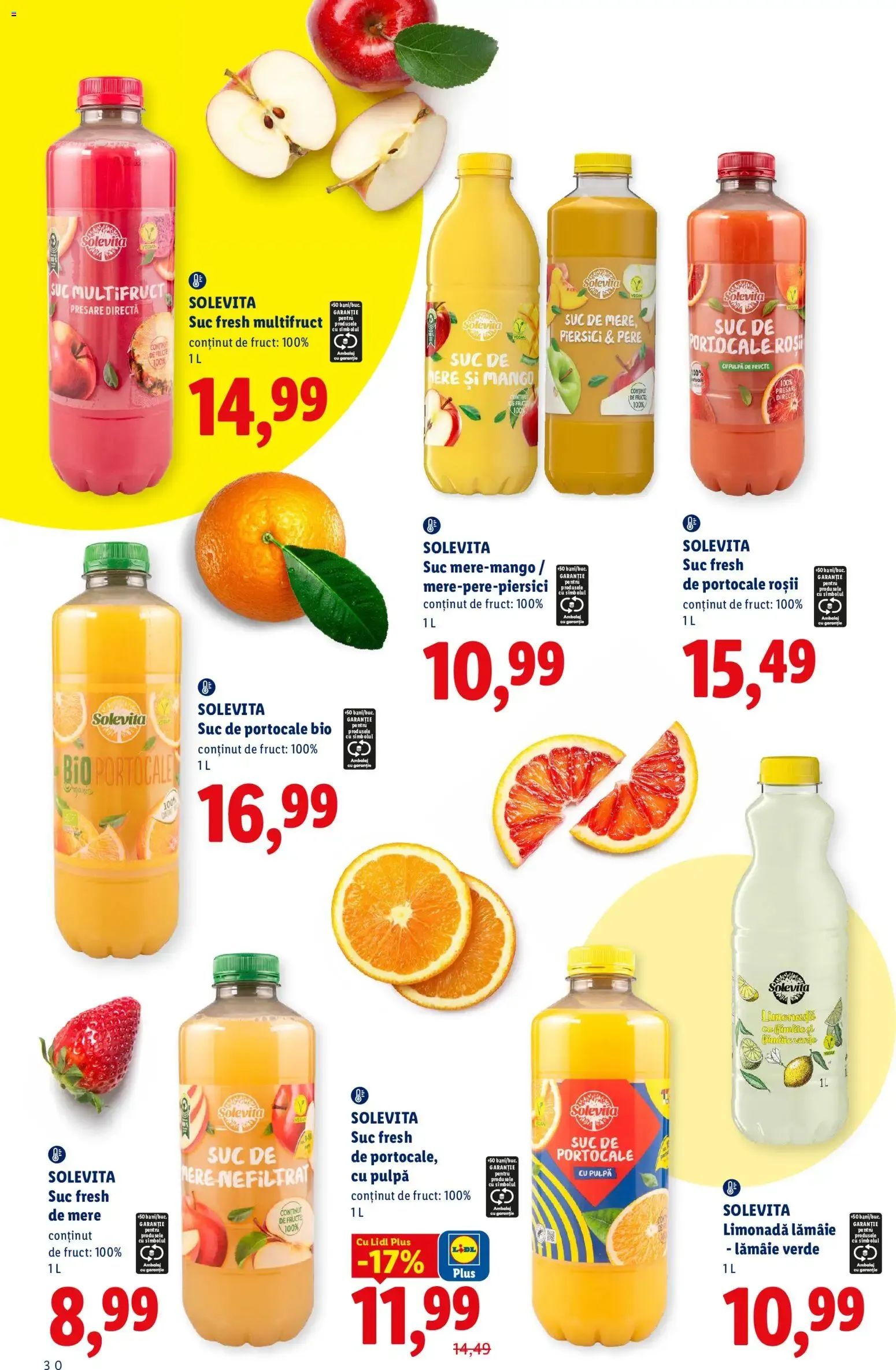 Catalog Băuturi pentru o vară distractivă. Știi că merită. de la 13 iulie până la 13 septembrie 2026 - Revista Pagina 30
