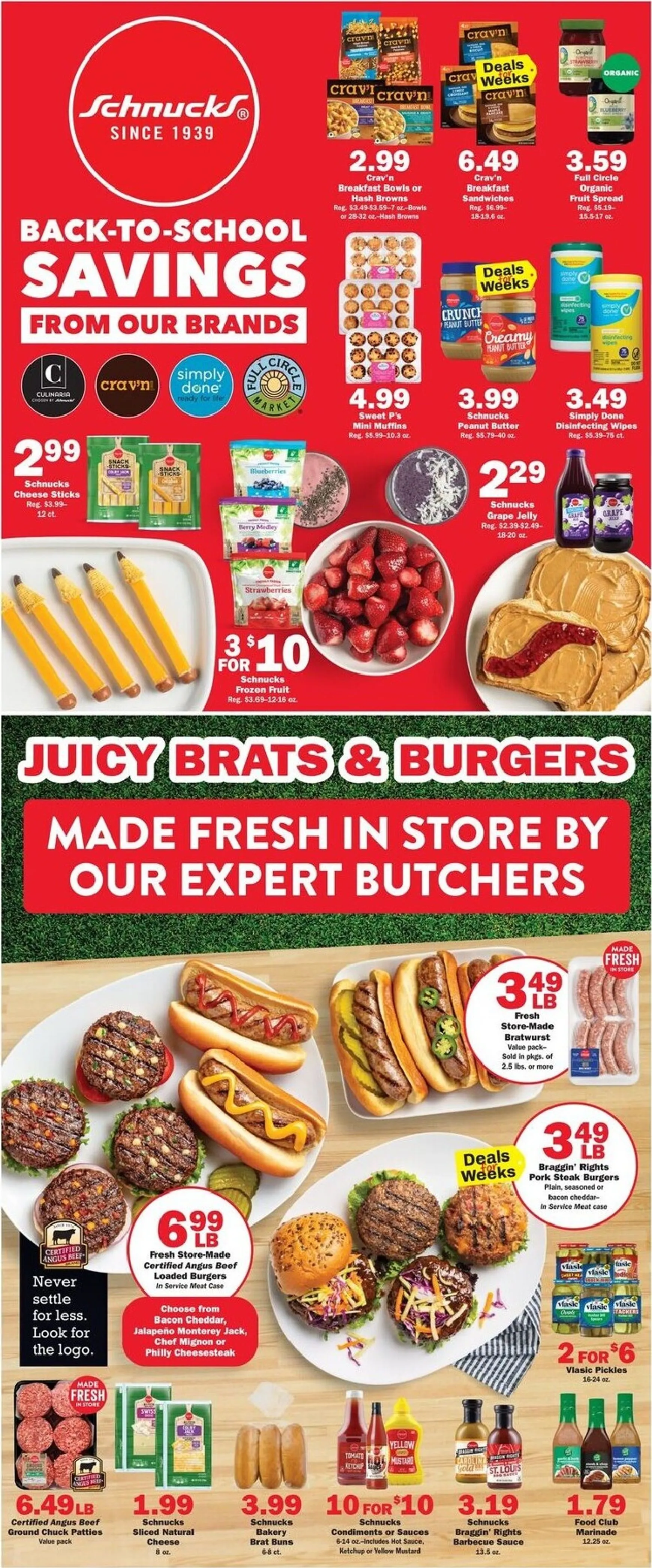 Weekly ad Current Schnucks - Weekly Print Ad leaflet valid from Wednesday 07/22/2026 to Wednesday 07/29/2026 from July 22 to July 28 2026 - Page 2