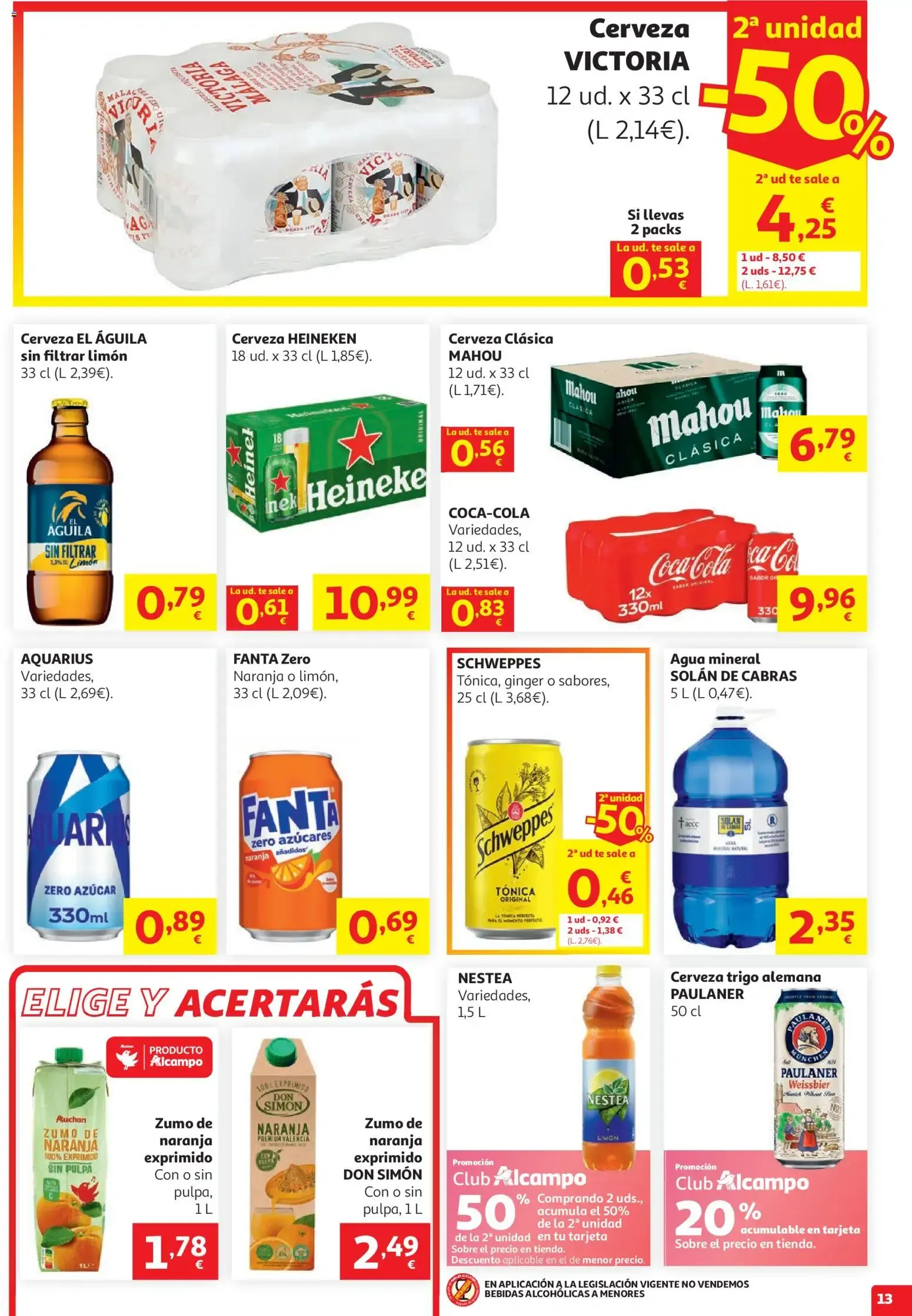 Catálogo de Alcampo - HG Nacional 30/06/2026 - 14/07/2026 30 de junio al 14 de julio 2026 - Página 13