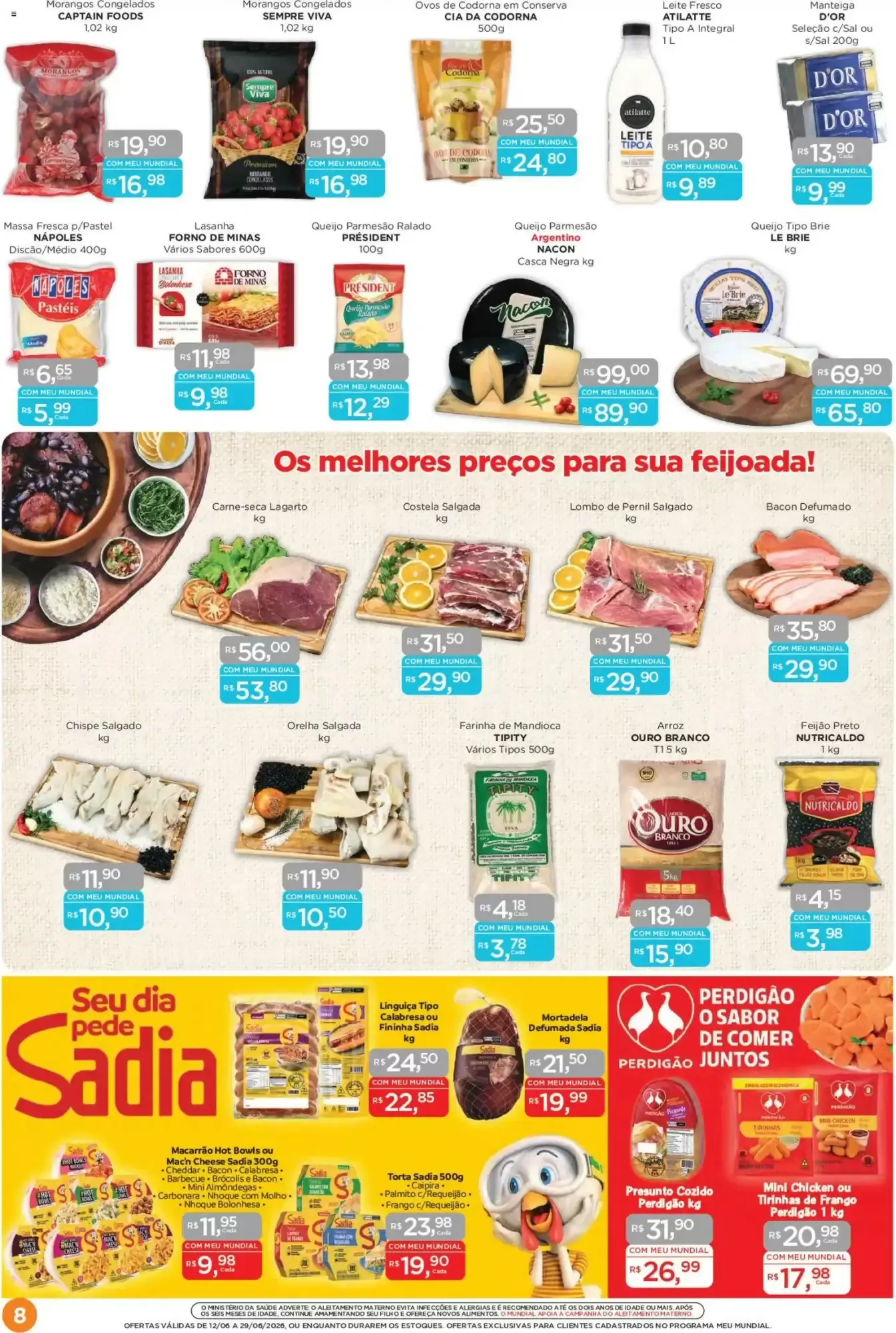 Encarte de Mundial de Ofertas - Show de Bola 12 de junho até 29 de junho 2026 - Pagina 8